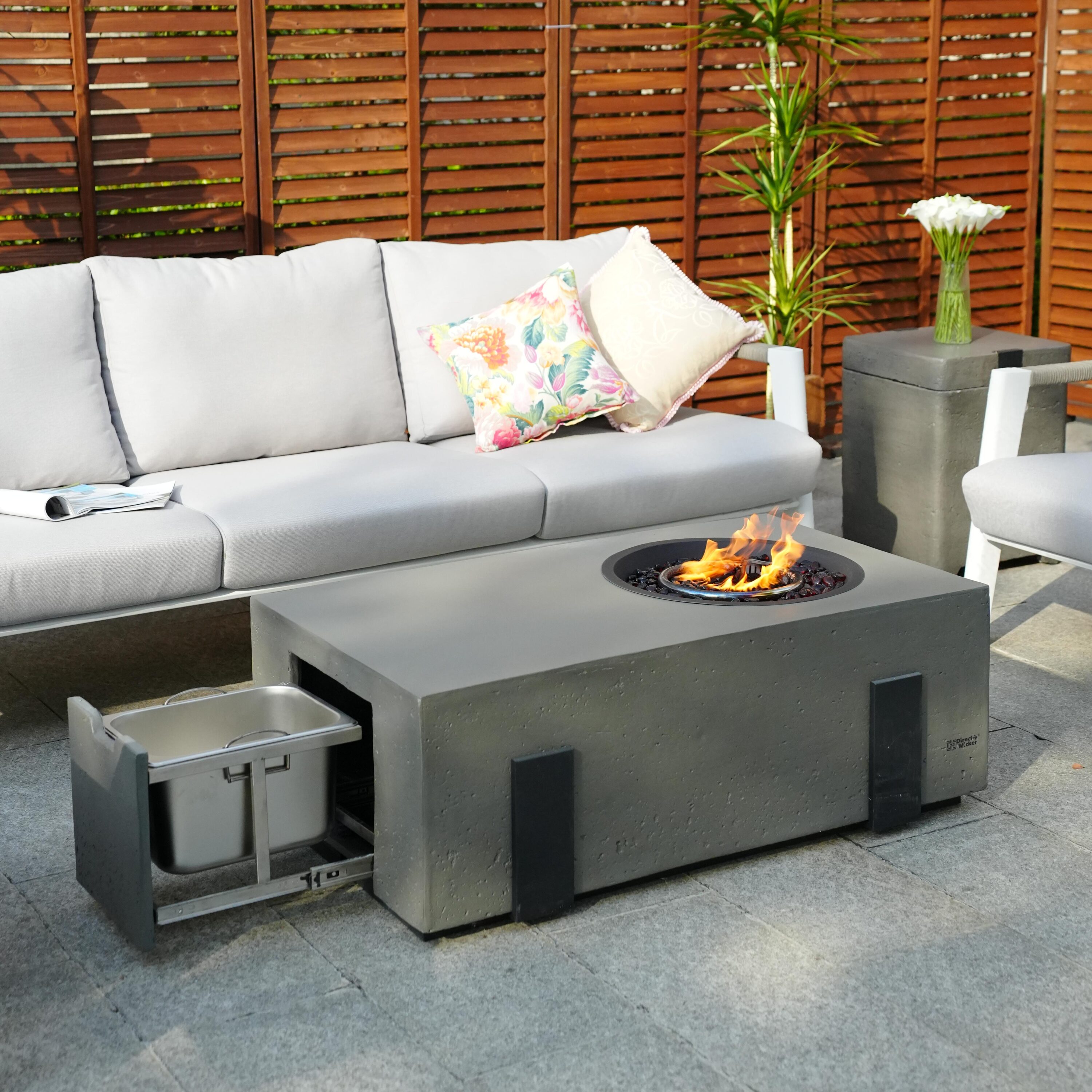 Direct Wicker DWG-2322W&2355G Patio-Conversation-Sets - View #11
