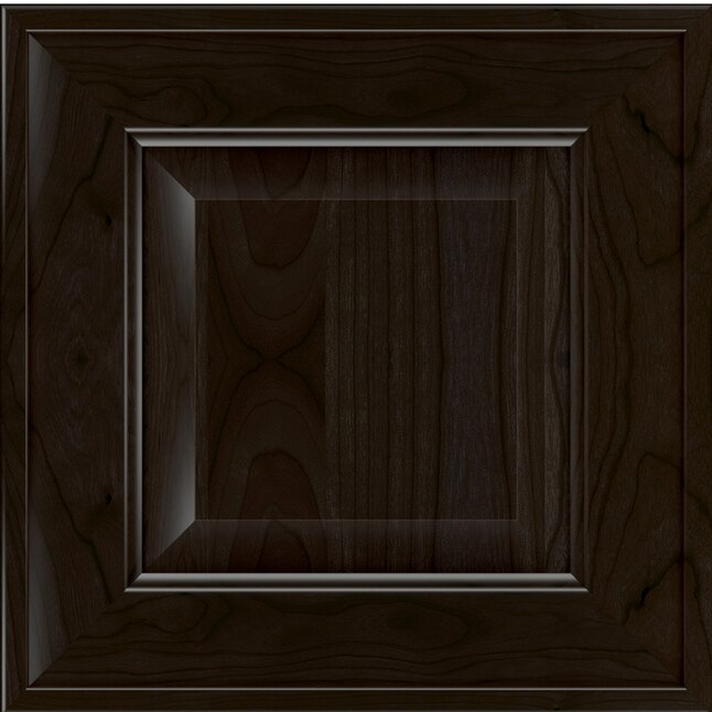Diamond Intrigue Dulcet 14 75 In W X H Stout Stained Cherry Kitchen Cabinet Sample At Lowes Com