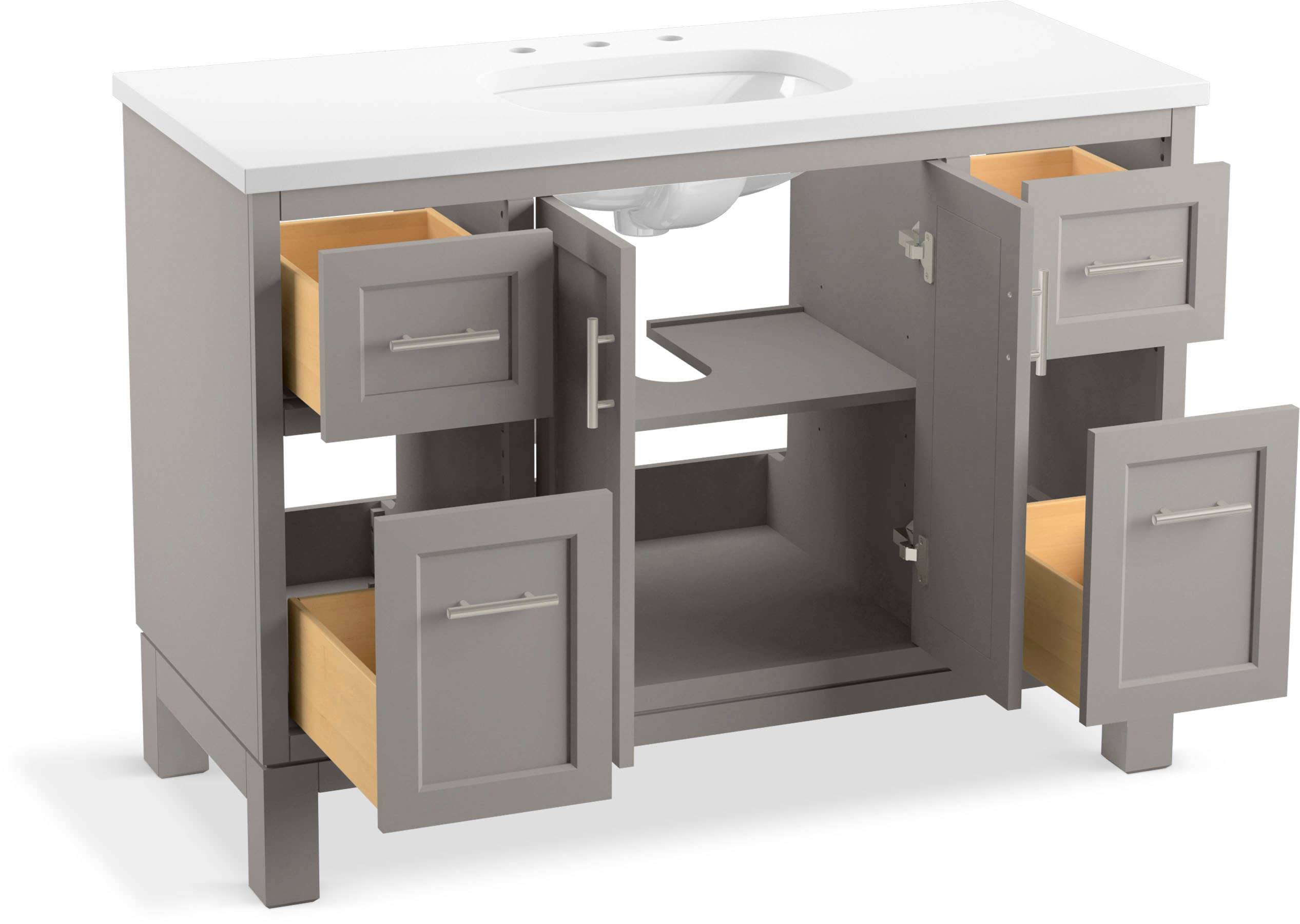 KOHLER 28383-ASB-1WT Bath-Vanity-Combo - View #4