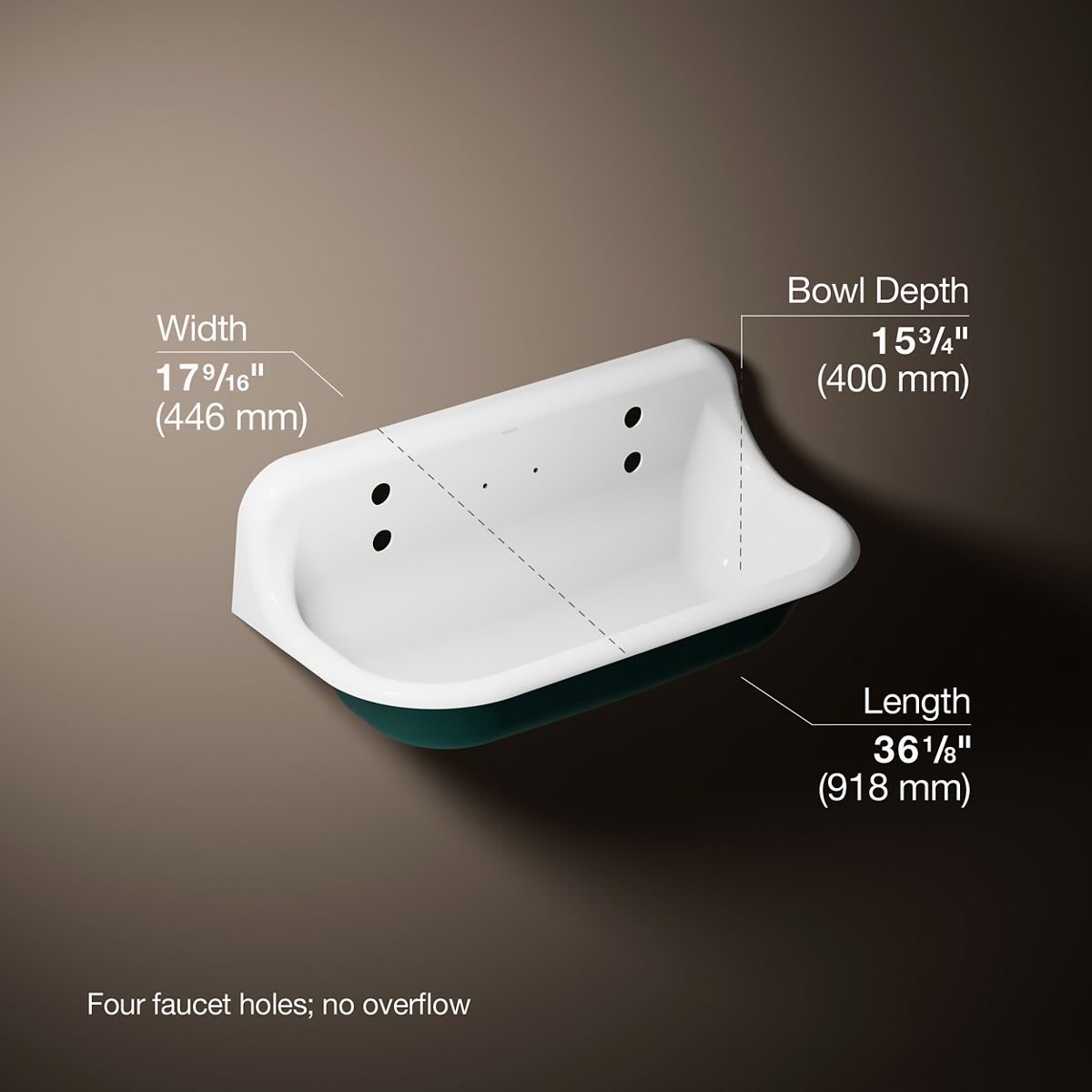 KOHLER 3200-PAT-0 Laundry-Tubs-Utility-Sinks - View #7