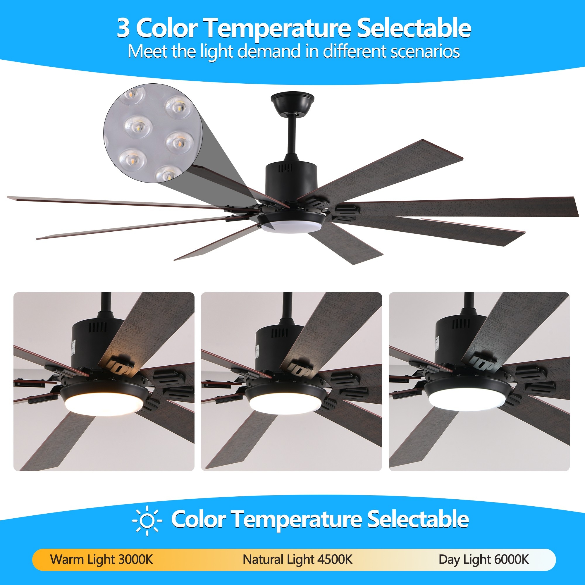 ToolCat BZ-3-126-SN Ceiling-Fans - View #7