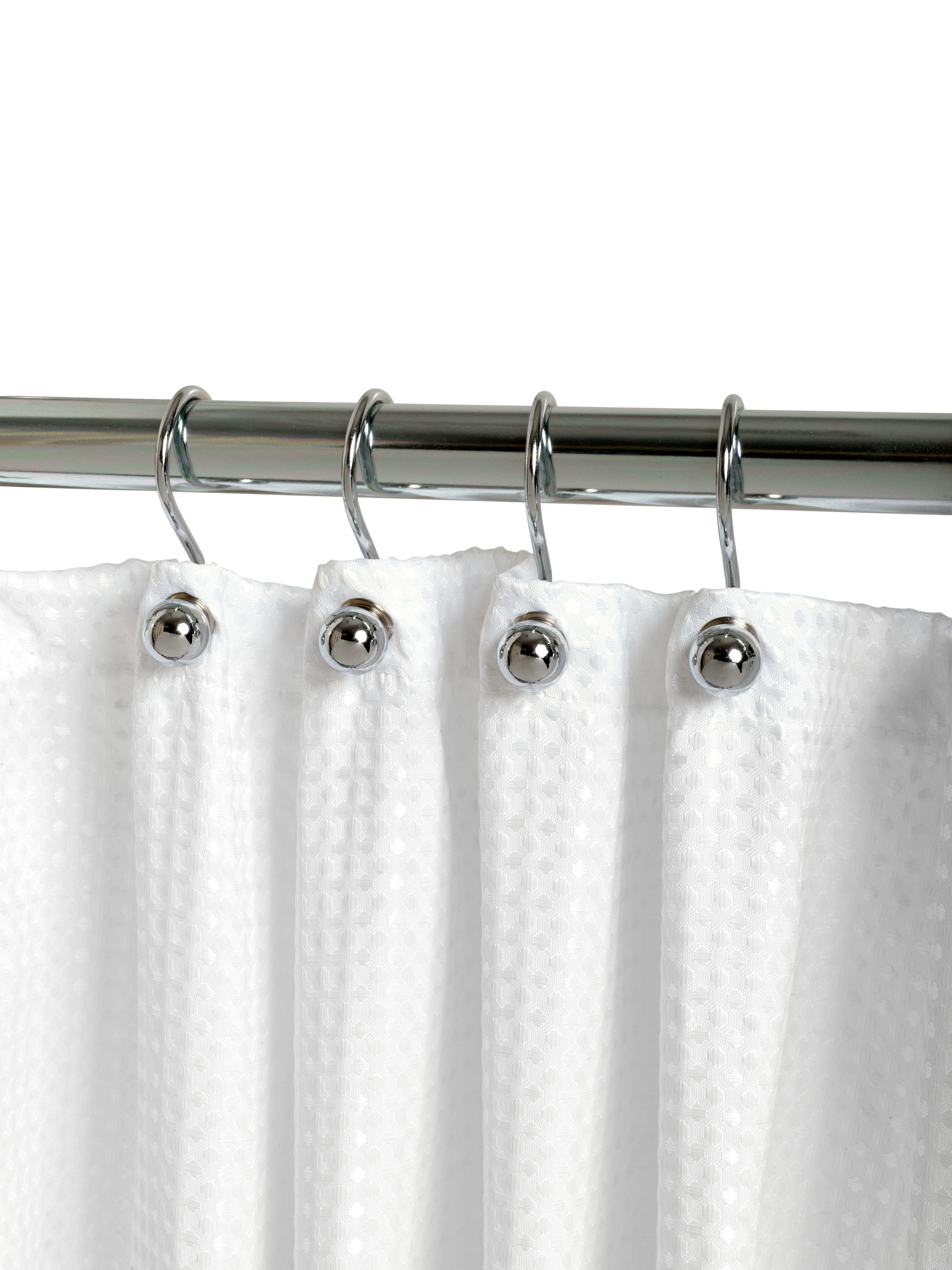 Style Selections DRP CHROME BALL HOOKS in the Shower Rings & Hooks ...