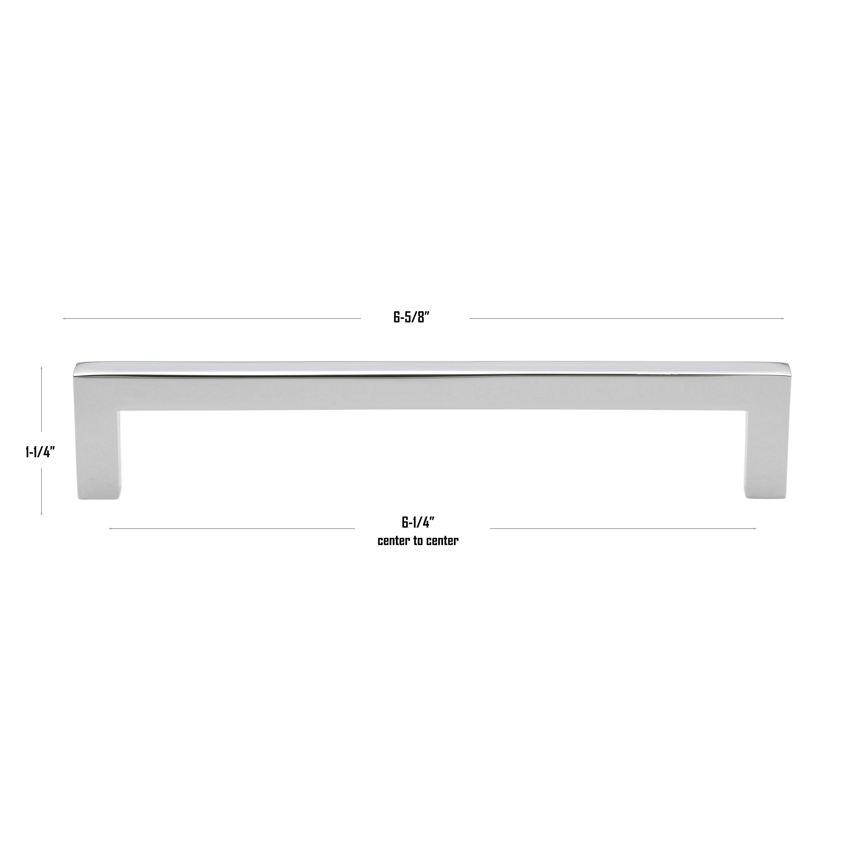 GlideRite Hardware 21683-160-PC-25 Cabinet-Pulls - View #4