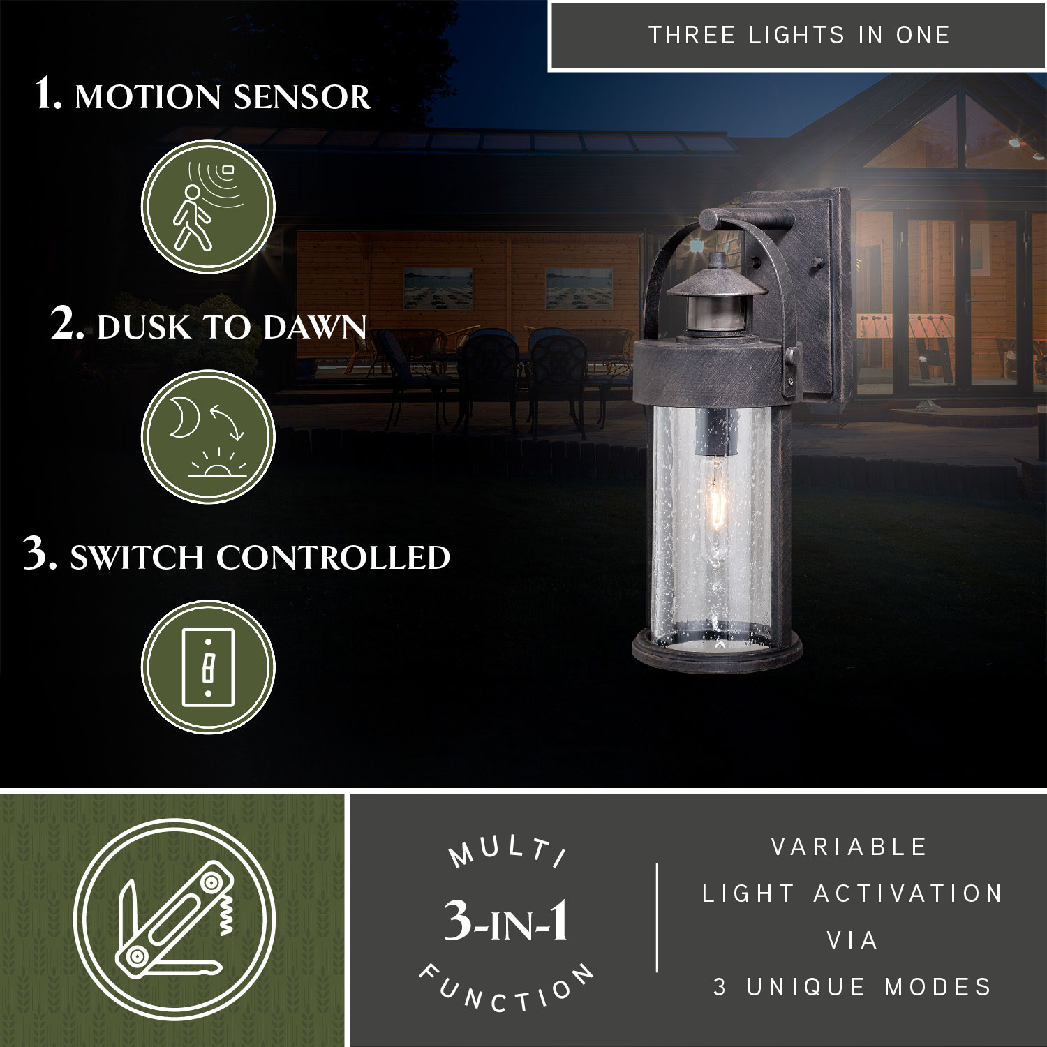 Cascadia T0384 Outdoor-Wall-Lighting - View #2