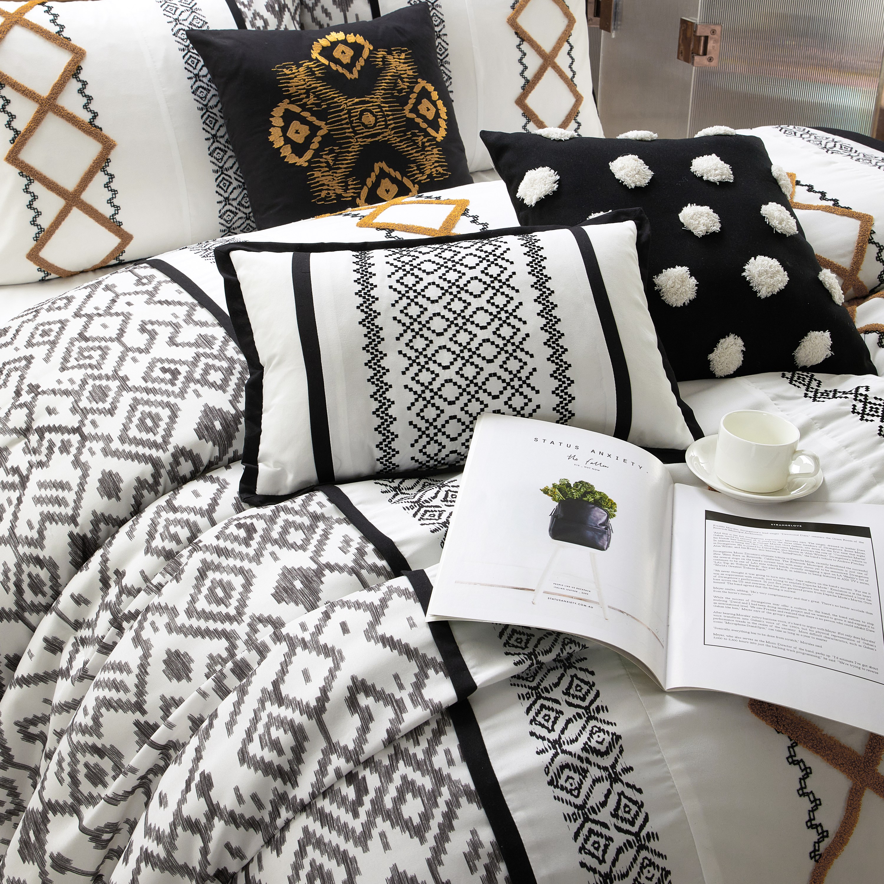 Nanshing ANTHONY7-CK-BKGD bedding - View #2