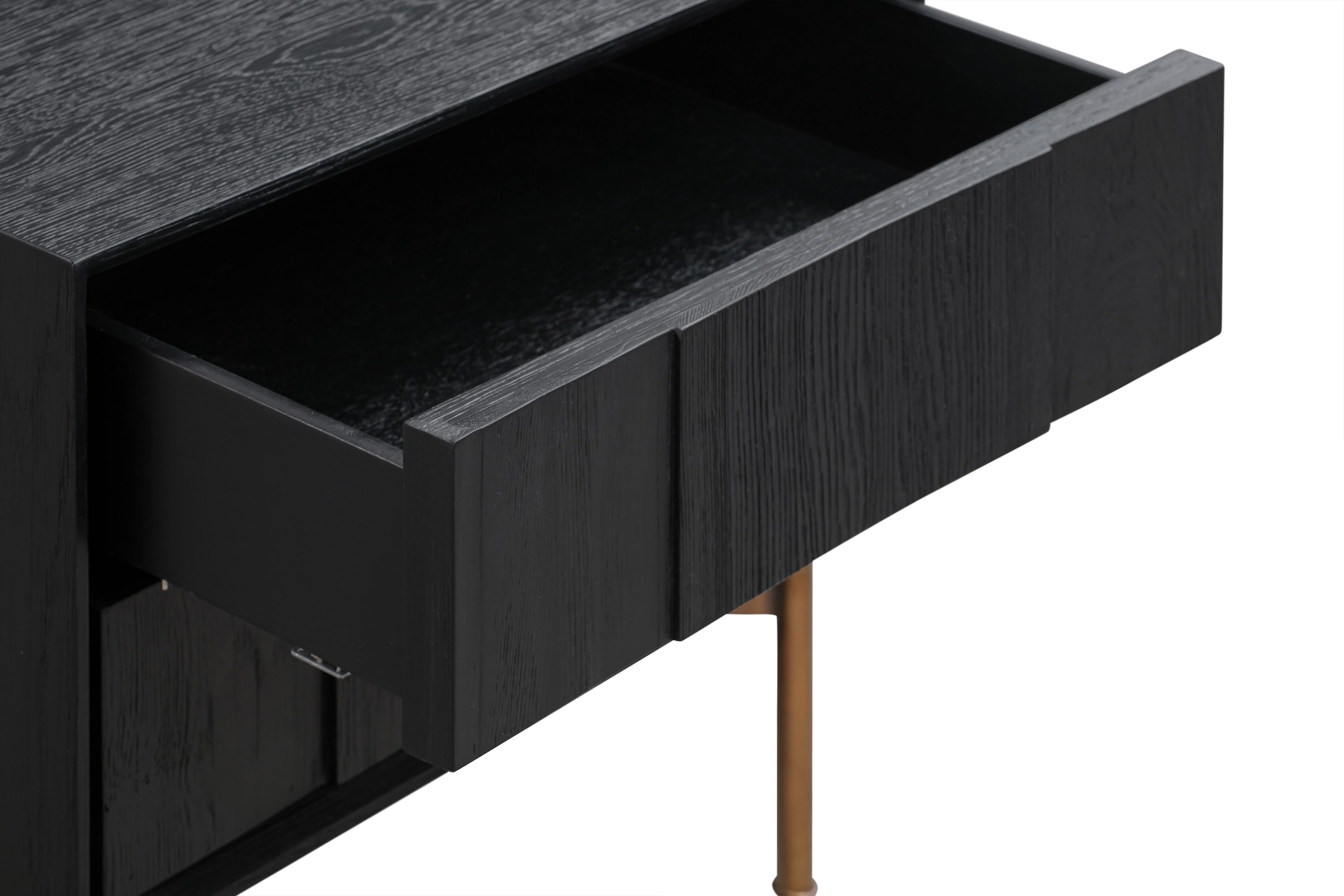 Armen Living LCCFLABL nightstands - View #7