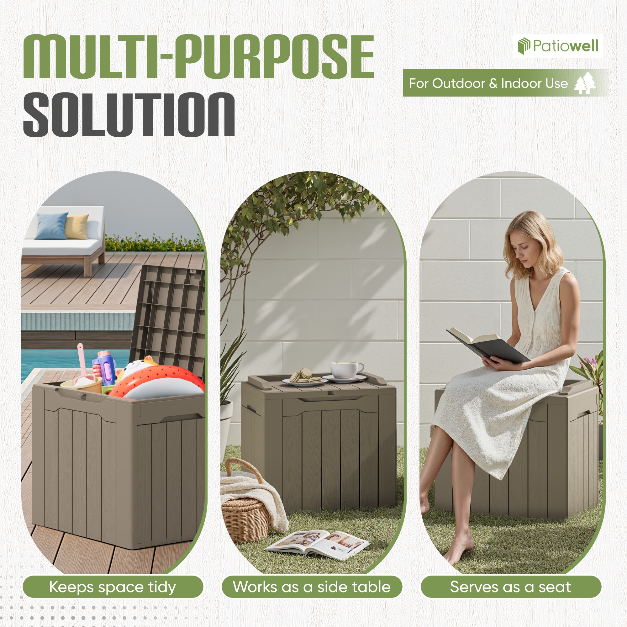 Patiowell WES-PSB22-0063-WCF-2 Deck-Boxes - View #6