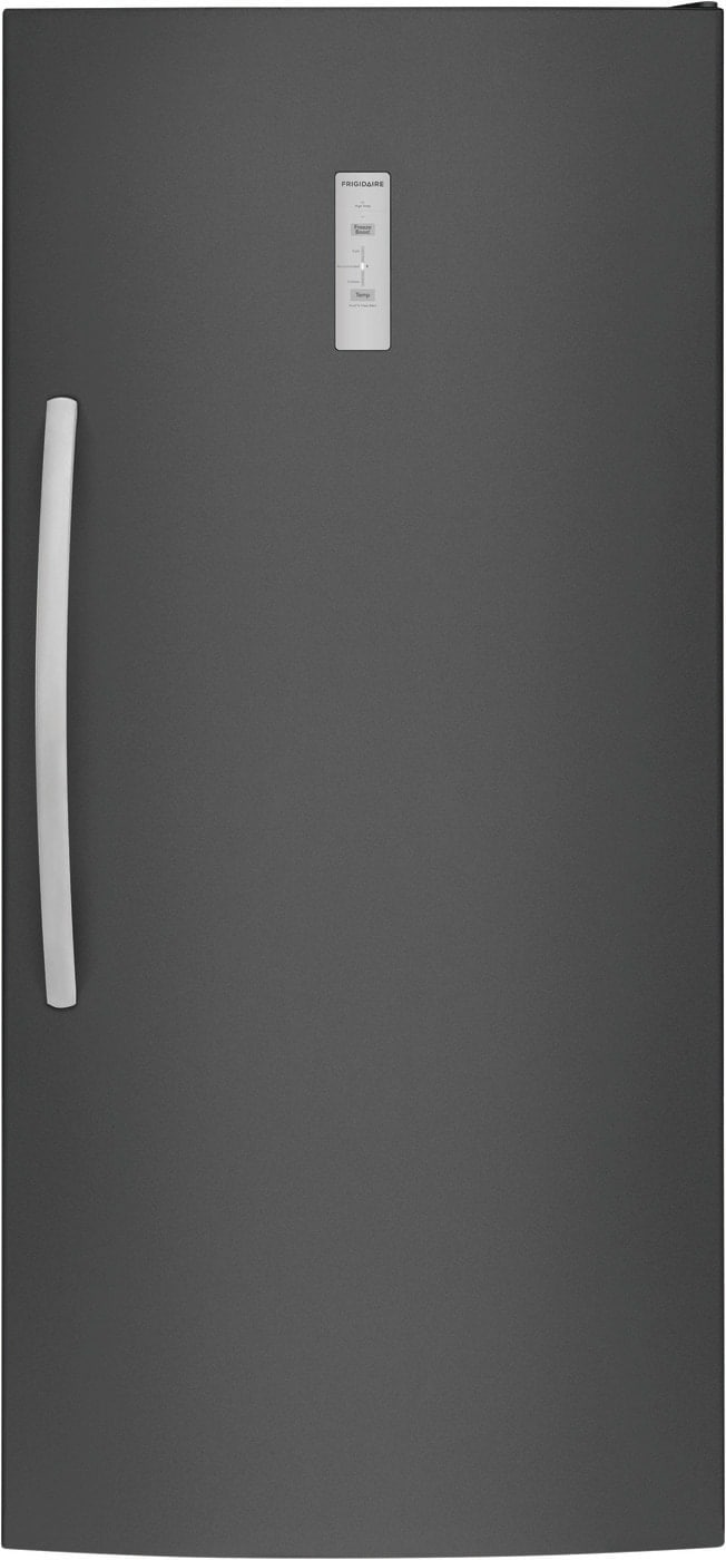 Frigidaire FFUE2024AW 33 Inch Freestanding Upright Freezer with 20 Cu. Ft.  Capacity, EvenTemp™ Cooling, Freeze Boost, Adjustable Glass Shelves, LED  Lighting, Door/Temperature Alarms, Sabbath Mode, and ENERGY STAR Certified:  White