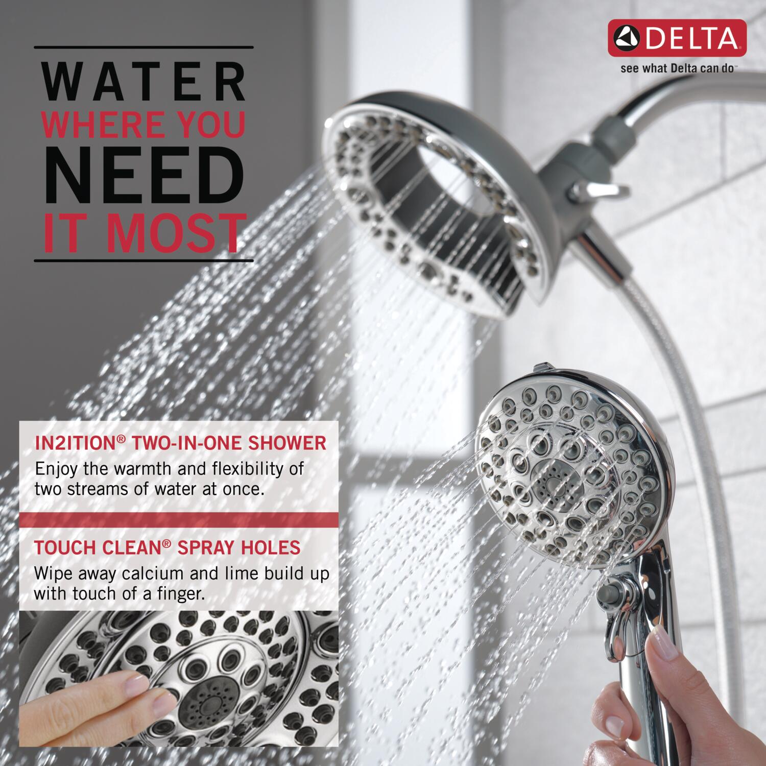 Delta 75595C Fixed-Showerhead - View #3