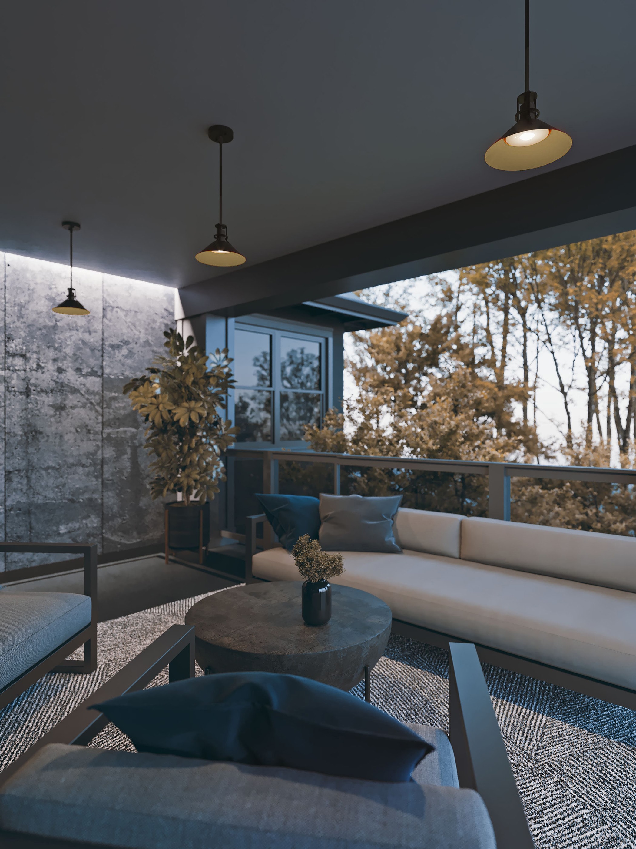 AFX GUSP10LAJD1BK Gus Black Transitional Cone Integrated LED Small Hanging Pendant light