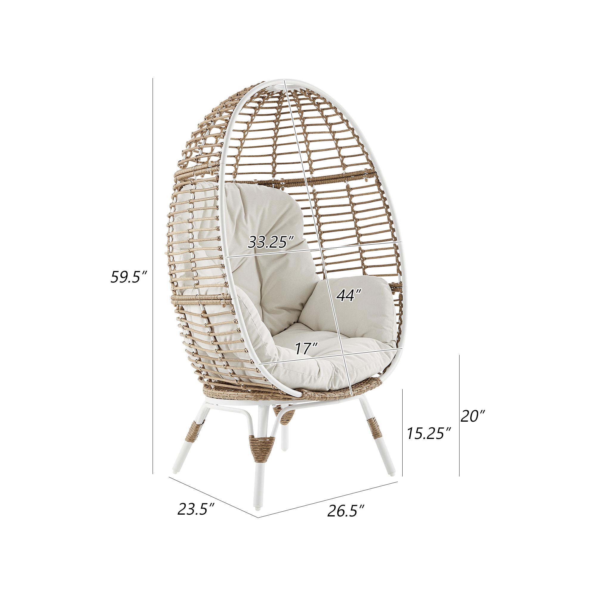 PEAK HOME FURNISHINGS 970405 Patio-Chairs - View #3