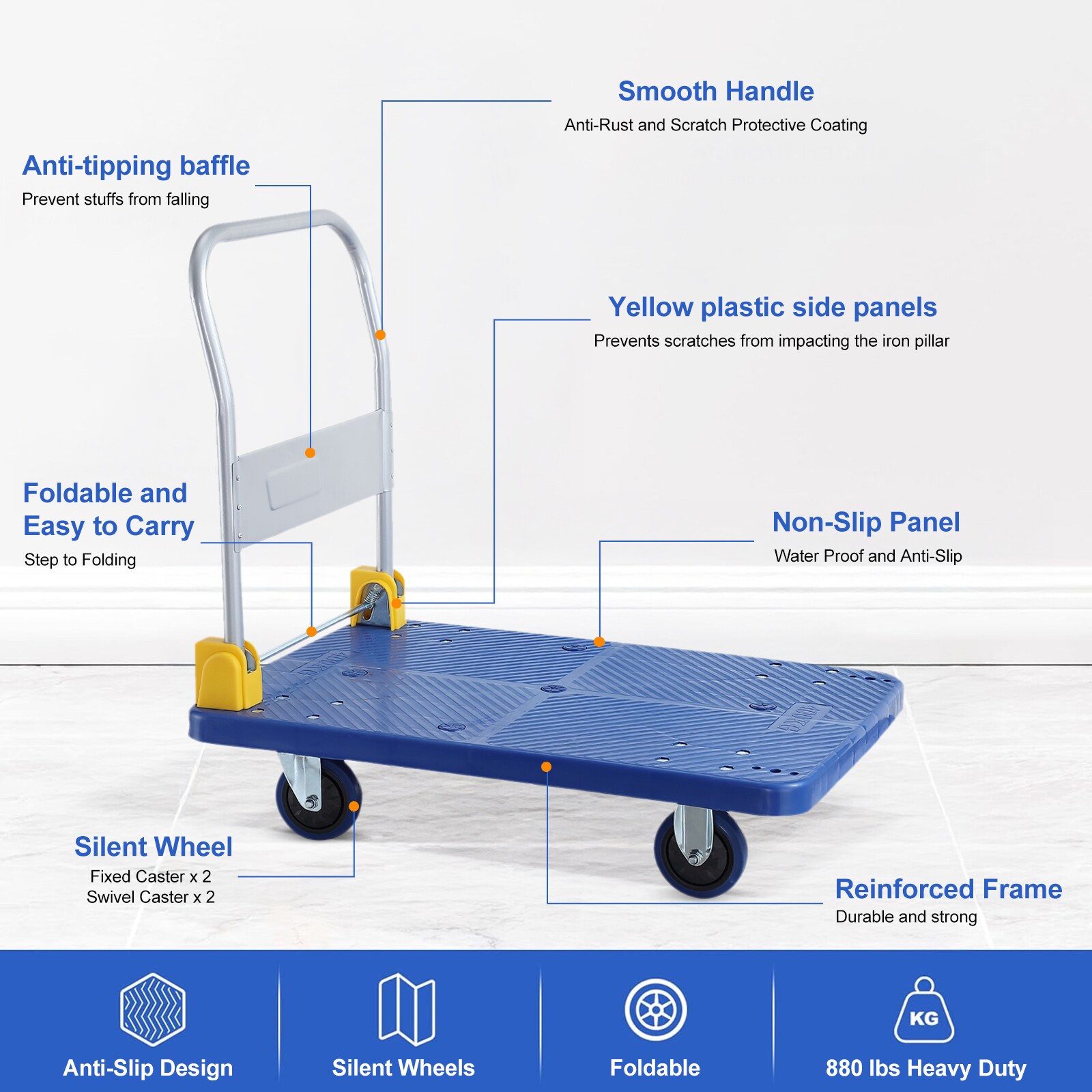 Maocao Hoom JL6135781 Hand-Truck-Dollies - View #5