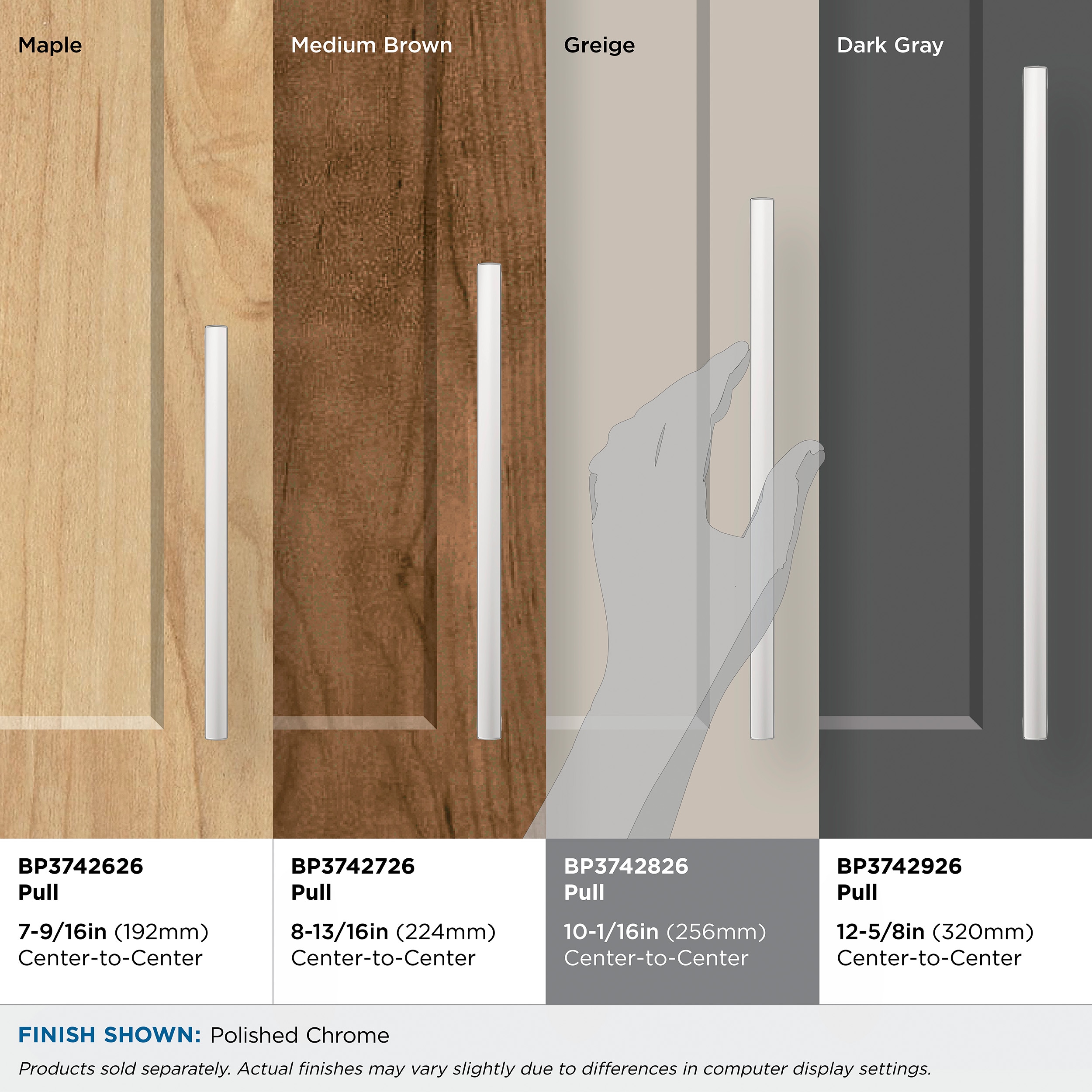 Amerock BP3742826 Cabinet-Pulls - View #8