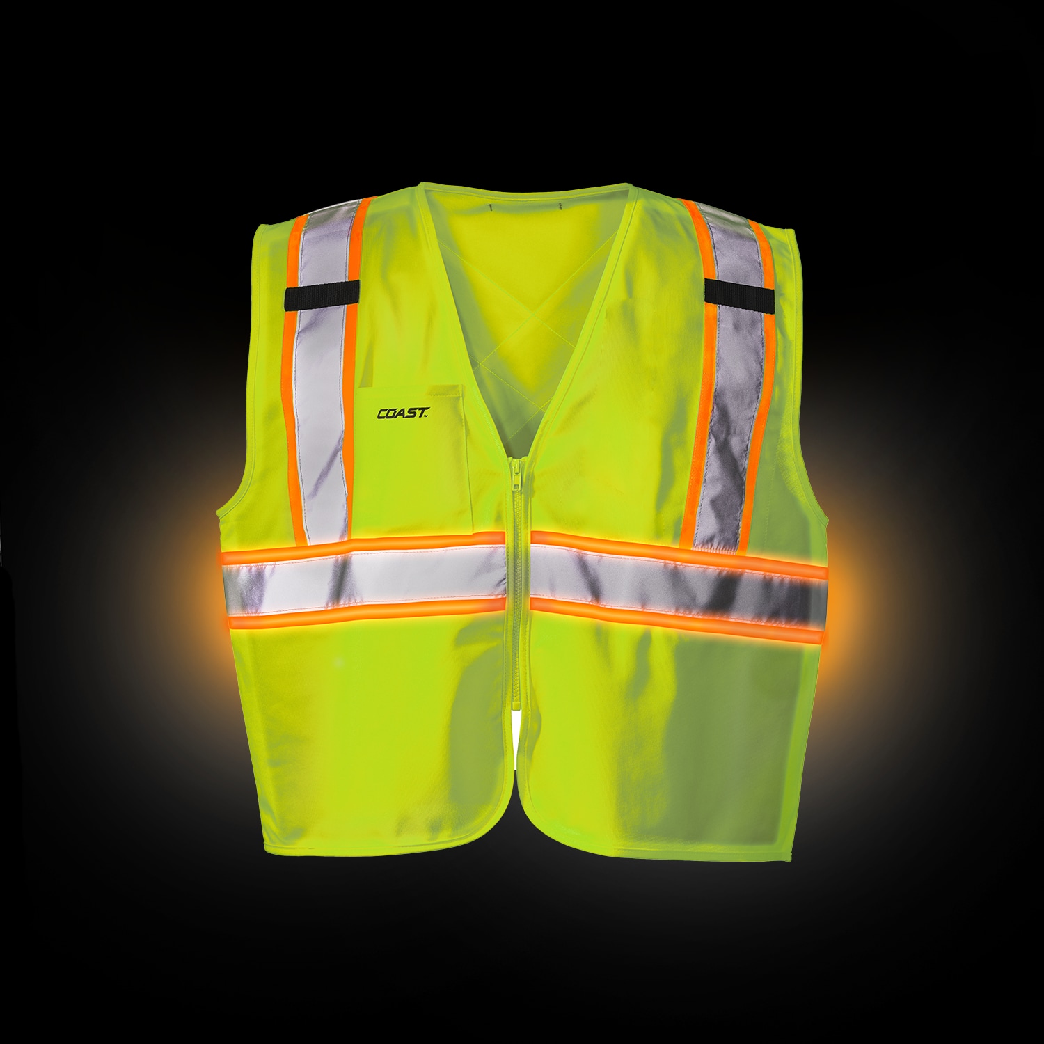 Safety jacket security icon. Vector life vest yellow visibility fluorescent  work jacket Stock Vector Image & Art - Alamy