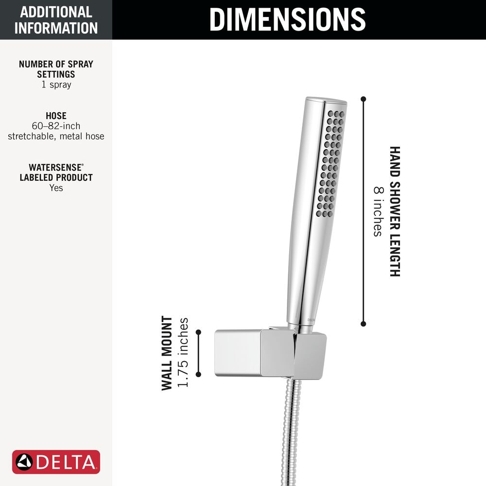 Delta 55809-PR Fixed-Showerhead - View #3