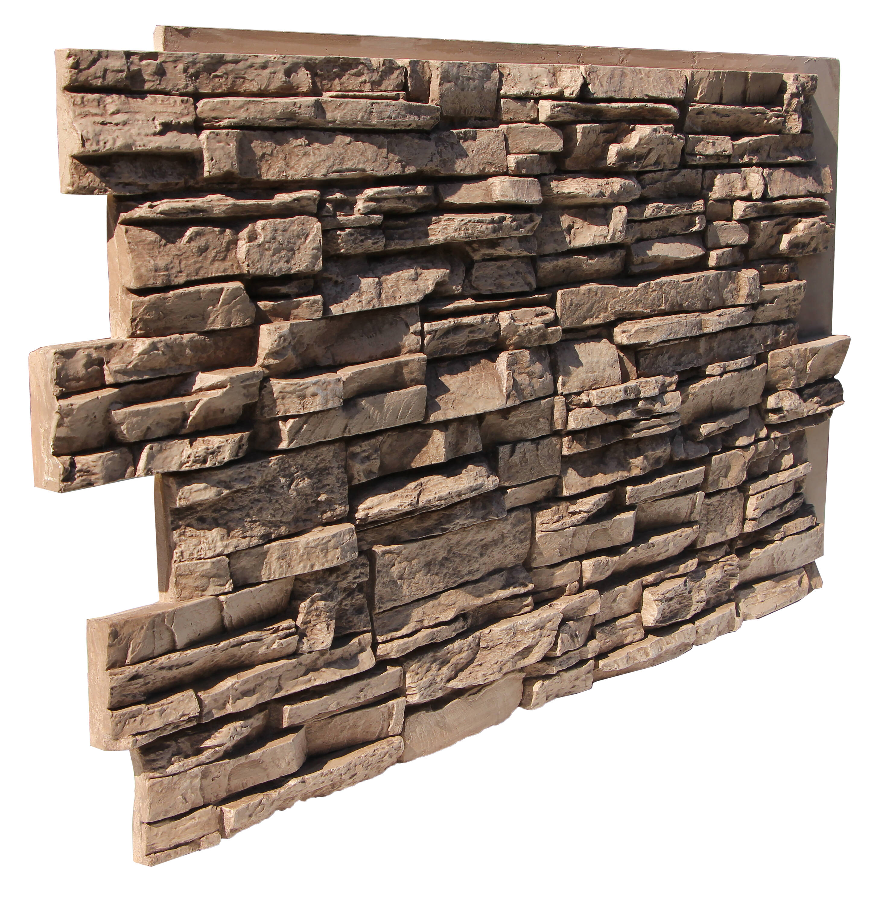 Tritan BP The Lighting Ridge Faux Stack Stone Panel by Tritan BP, hand ...