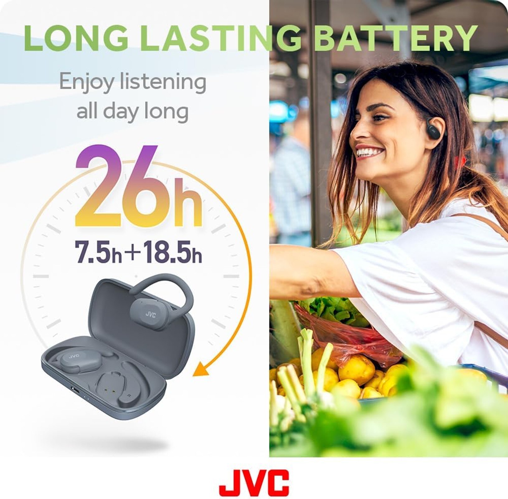 JVC HANP40TA headphones - View #4