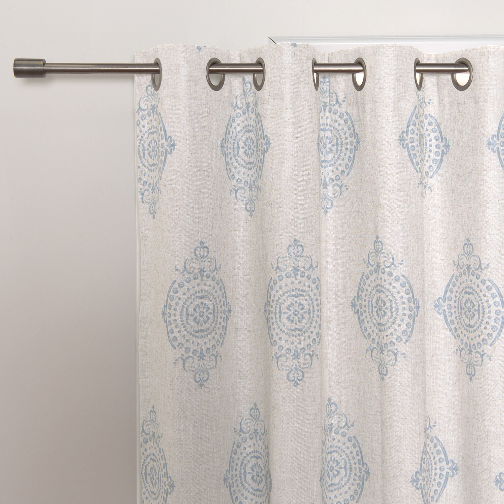 Best Home Fashion JC-16-MED02-84-BLUE curtains - View #2