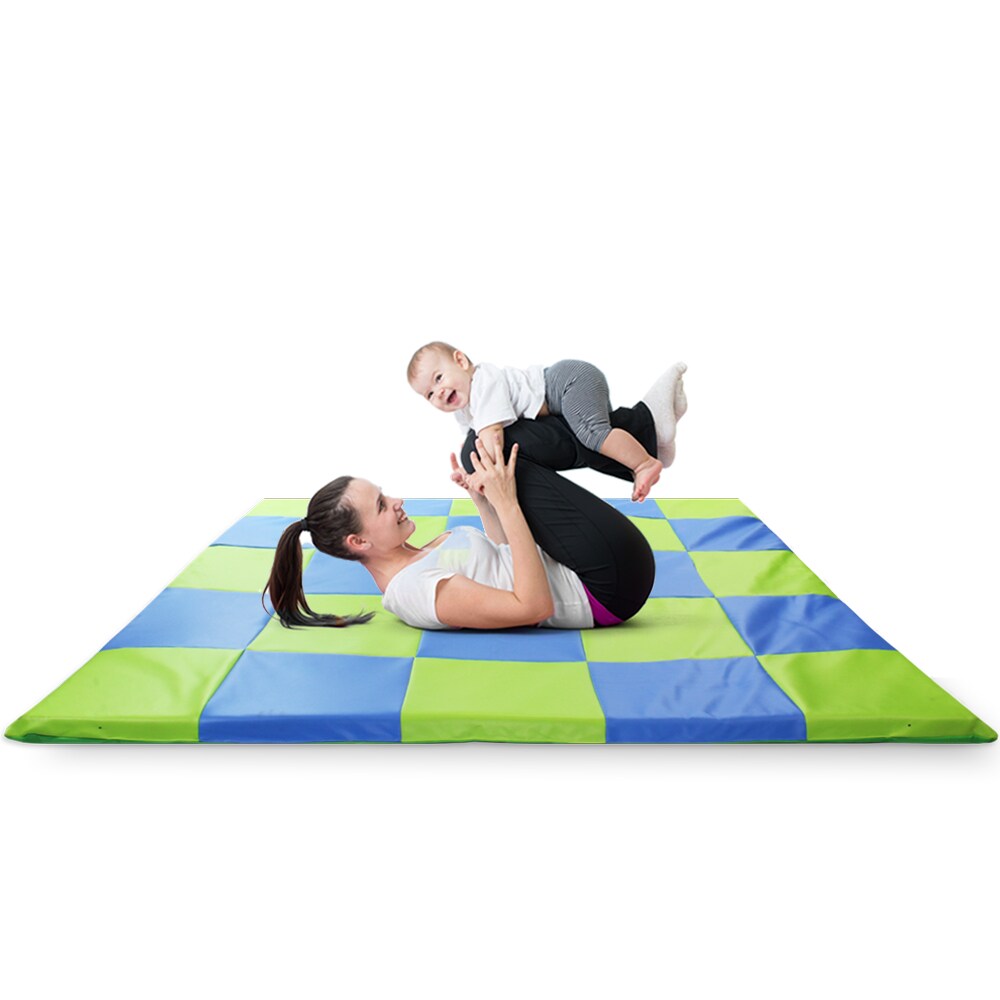 Sand Foldable Kids Play Mat Foam Floor Gym Patchwork for Outdoor or Indoor 
