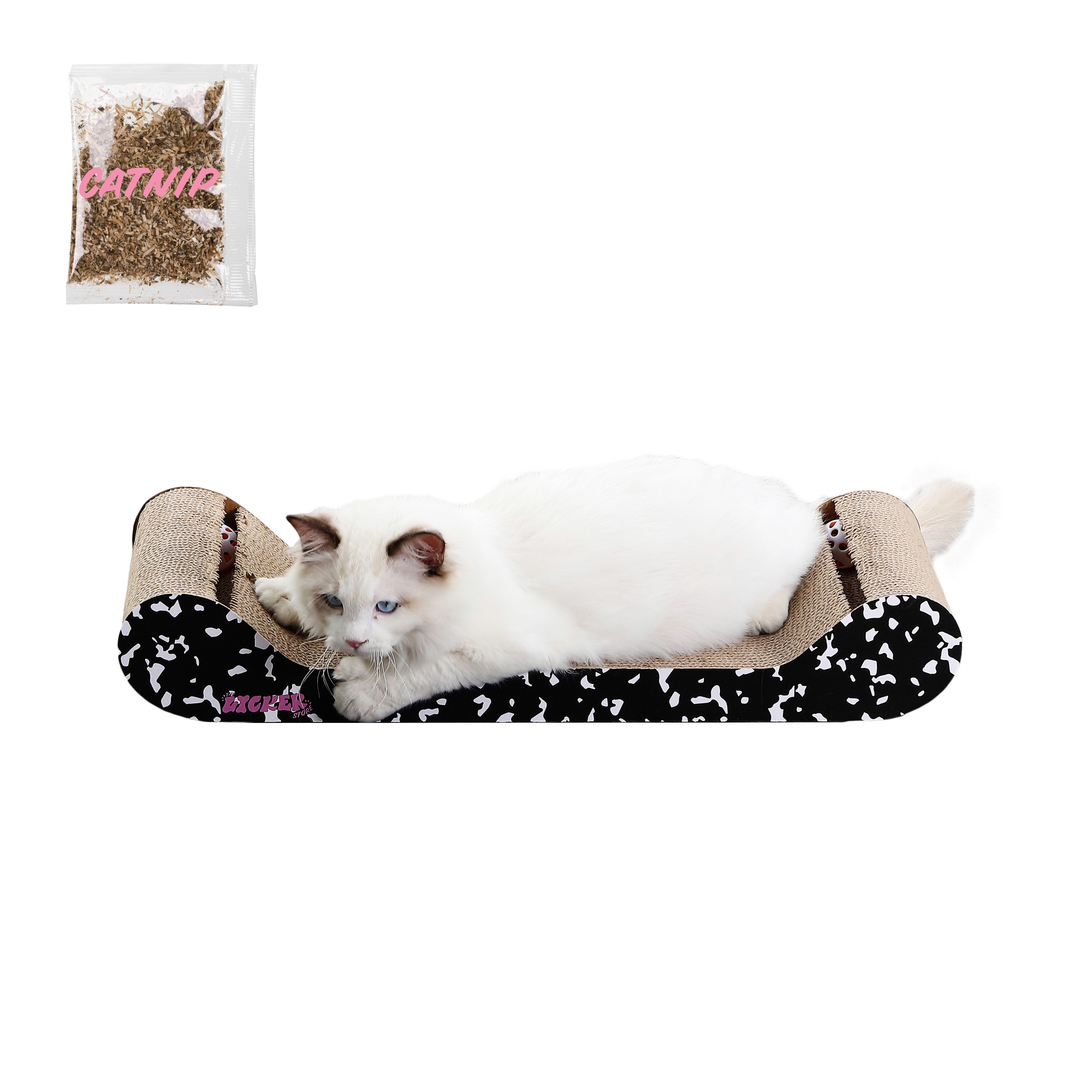 The Licker Store CSR1003B 3.88-Inches x 10.25-Inches Black Cat Shelf