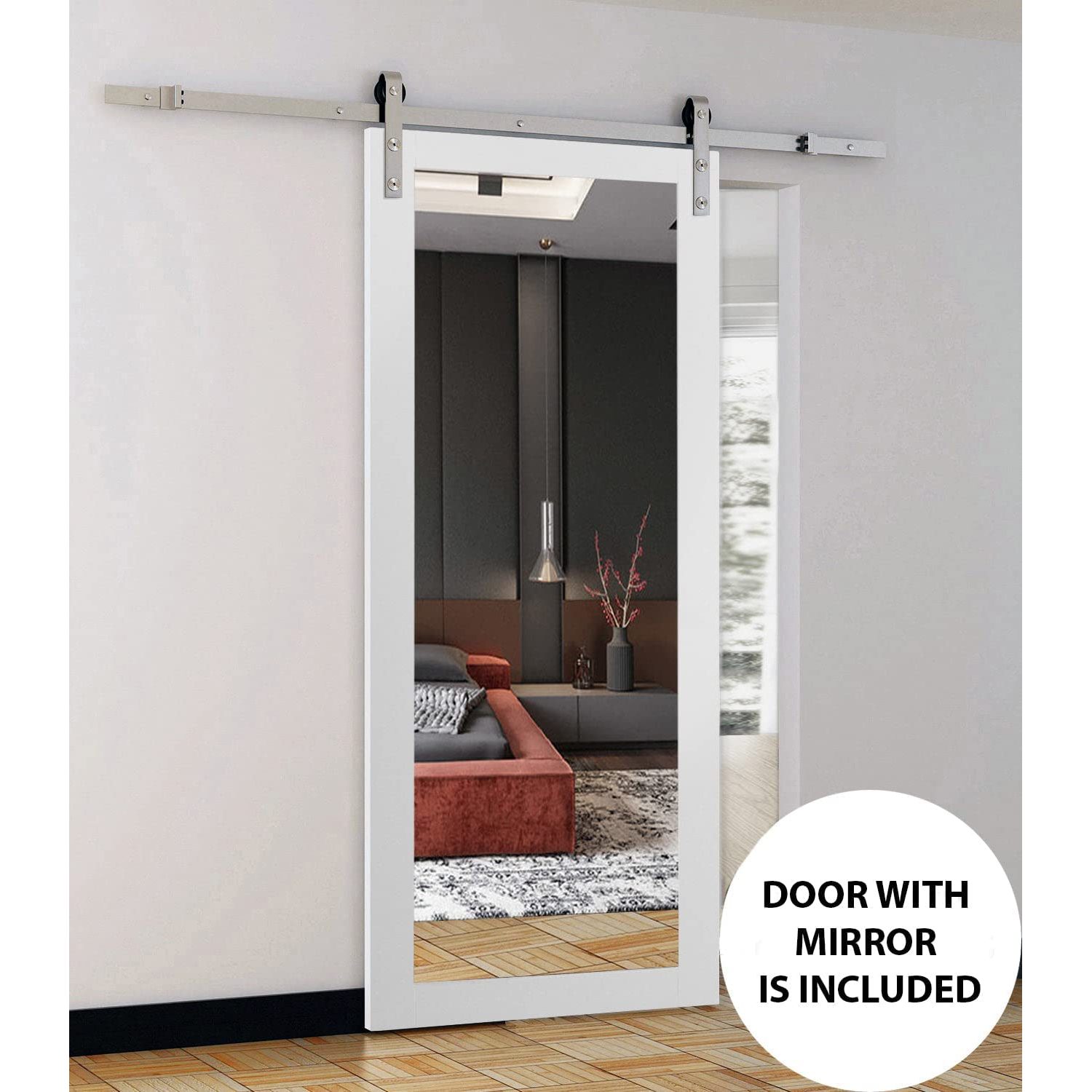 SARTODOORS LUC1299BD-S-WS-2496 Barn-Doors - View #6