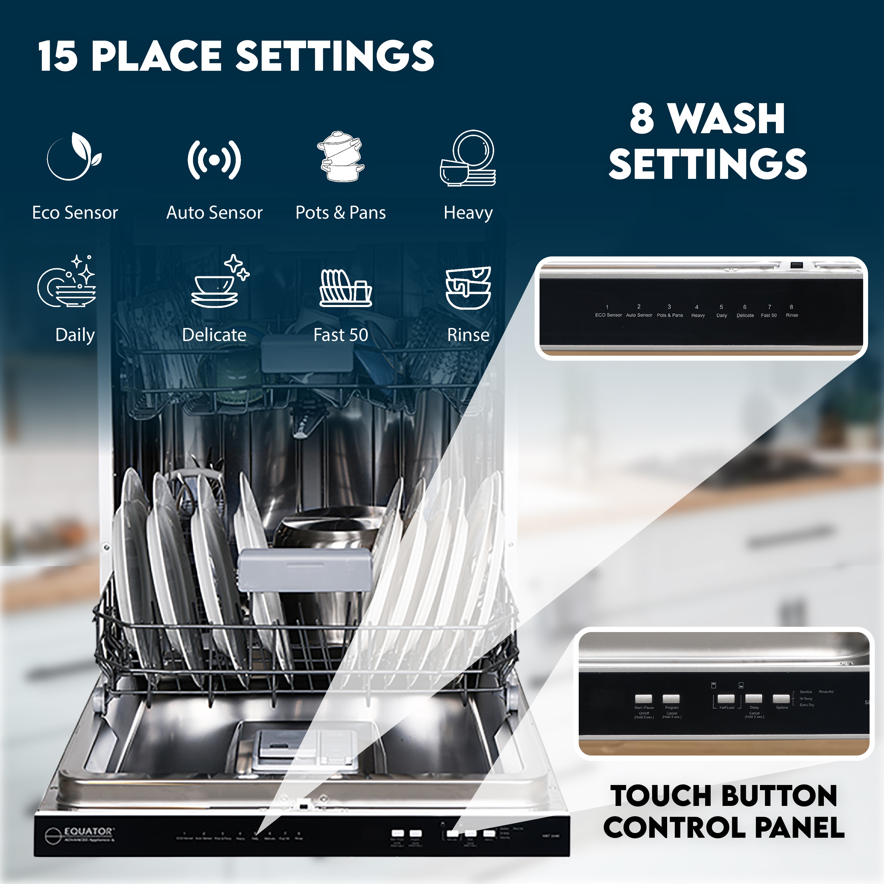 Equator Advanced Appliances WBT 2440 Builtin-Dish - View #11