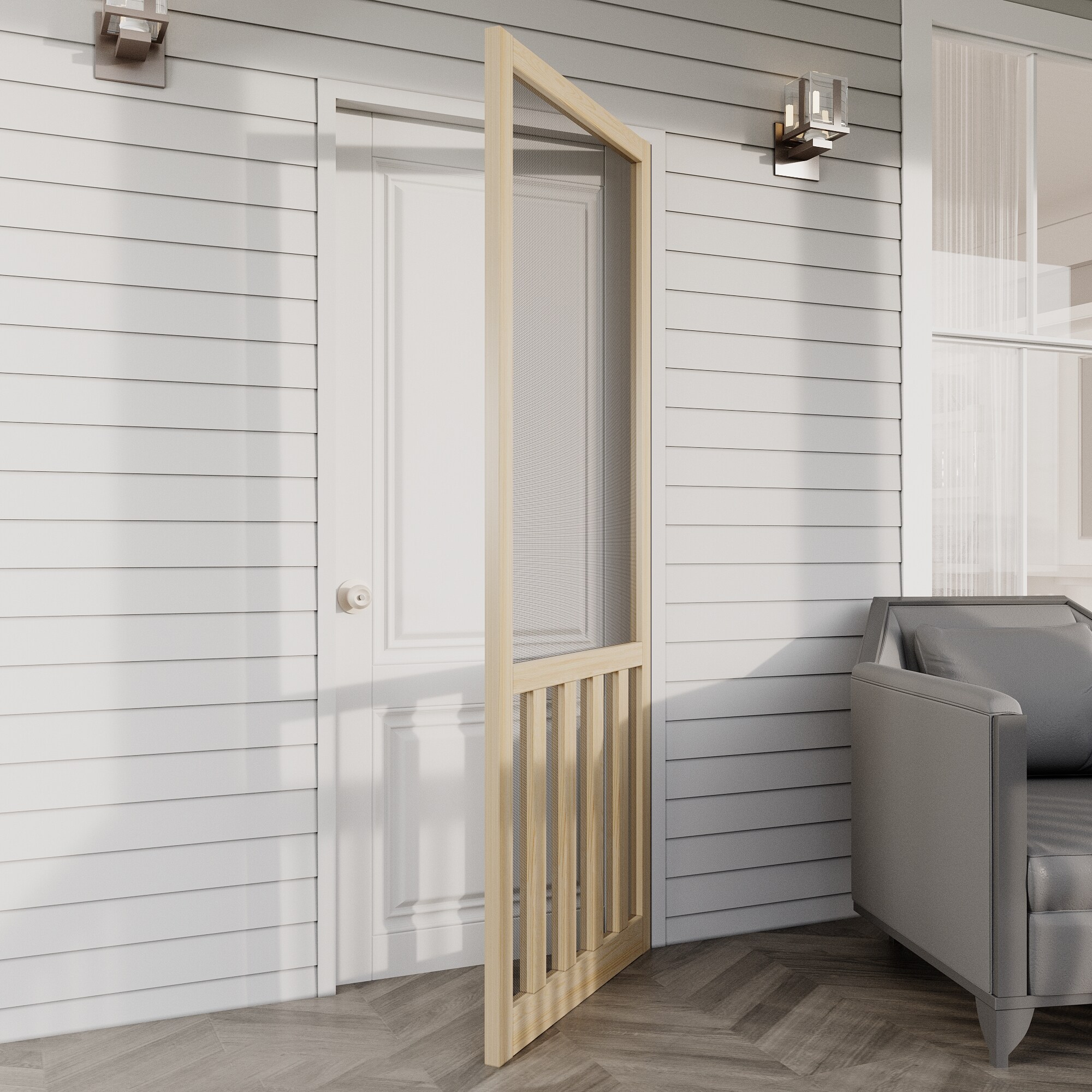 JUJUBON EX-SDPN-R-5L-SC-32 Screen-Doors - View #3