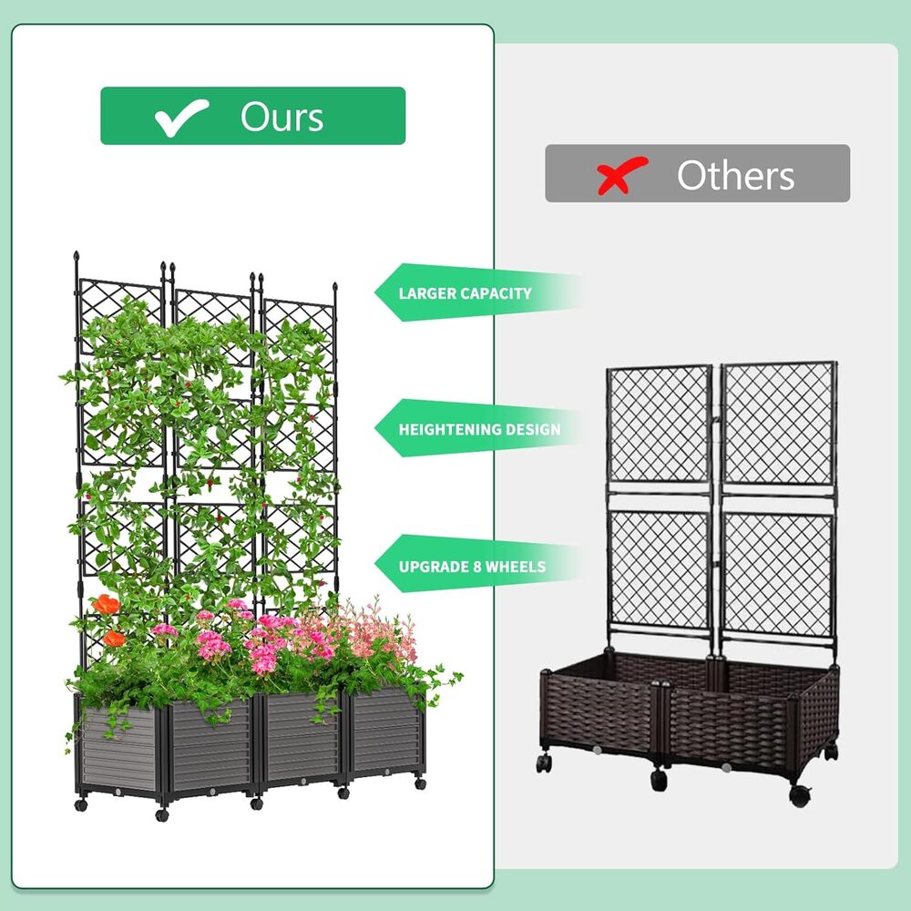 Esazn N1600250-LARGE Raised-Garden-Beds - View #2