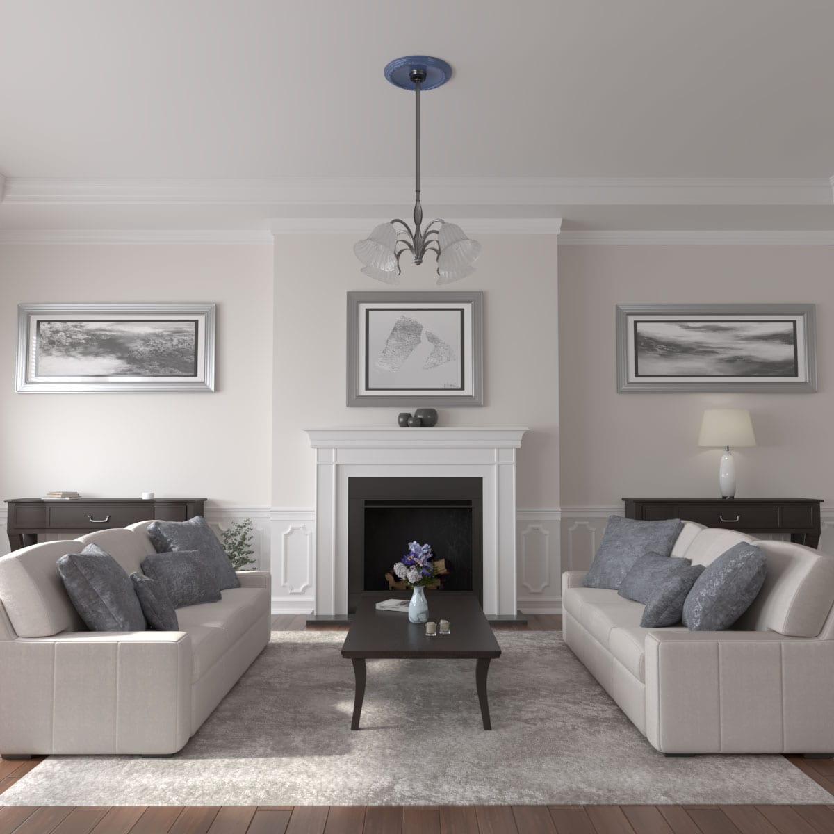 Ekena Millwork CM19CAAMF Ceiling-Medallions - View #4