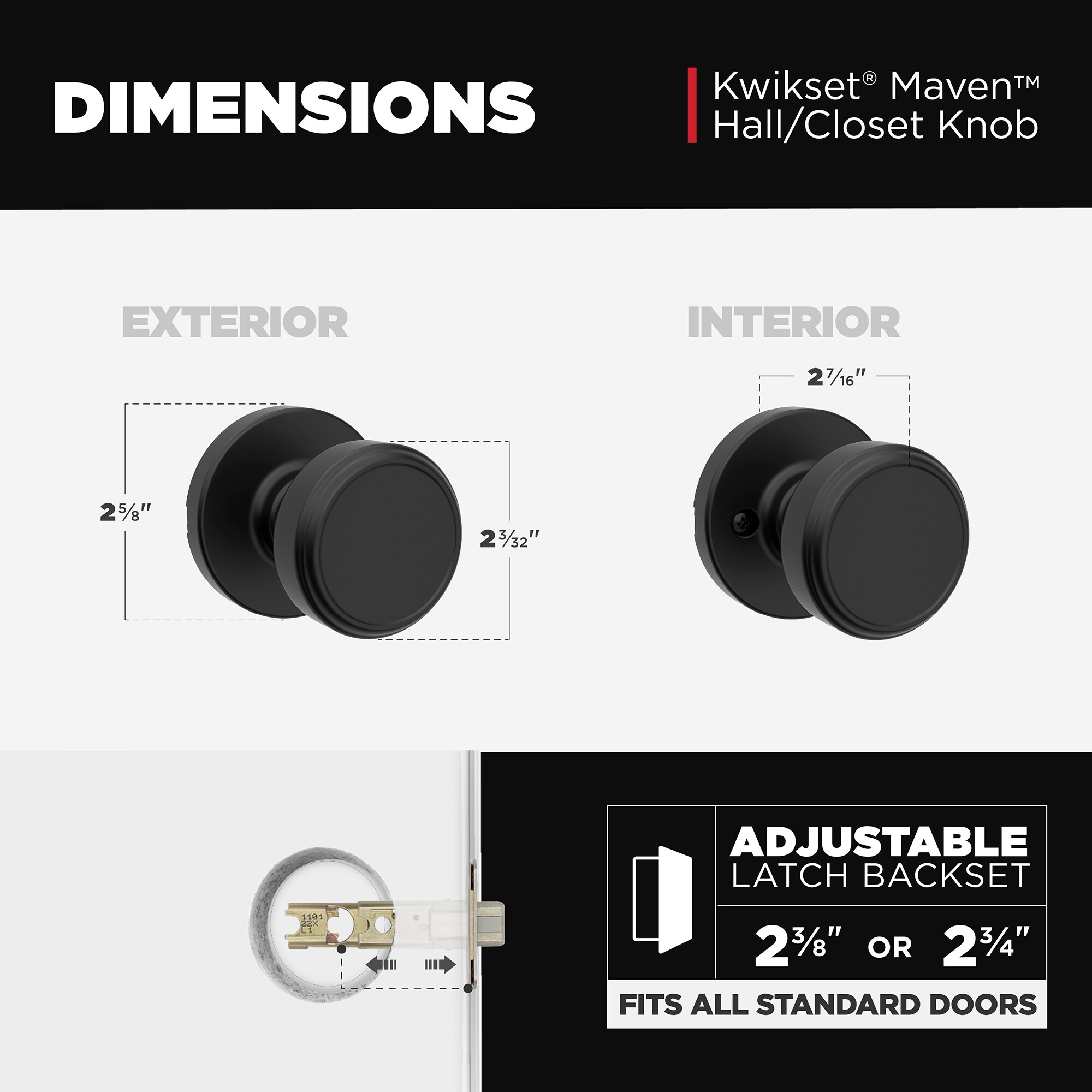 Kwikset 92001-663 Door-Knobs - View #7