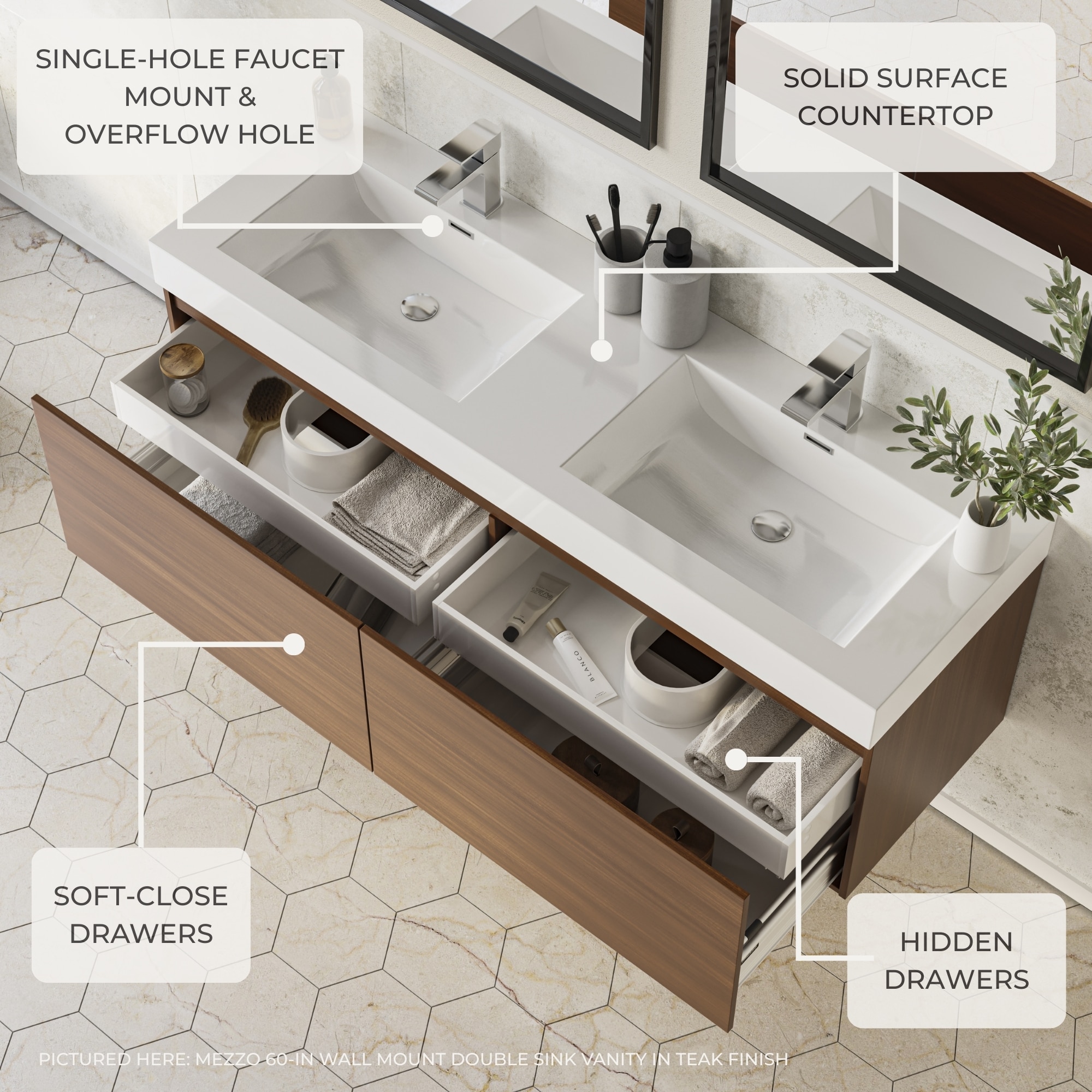 Fresca FVN8011TK Bath-Vanity-Combo - View #9