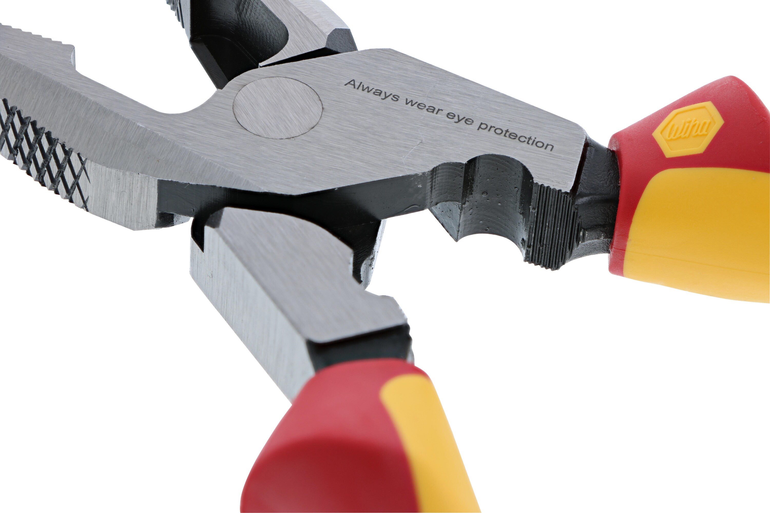 IDEAL High-leverage 9.5-in Electrical Lineman Pliers with Wire Cutter