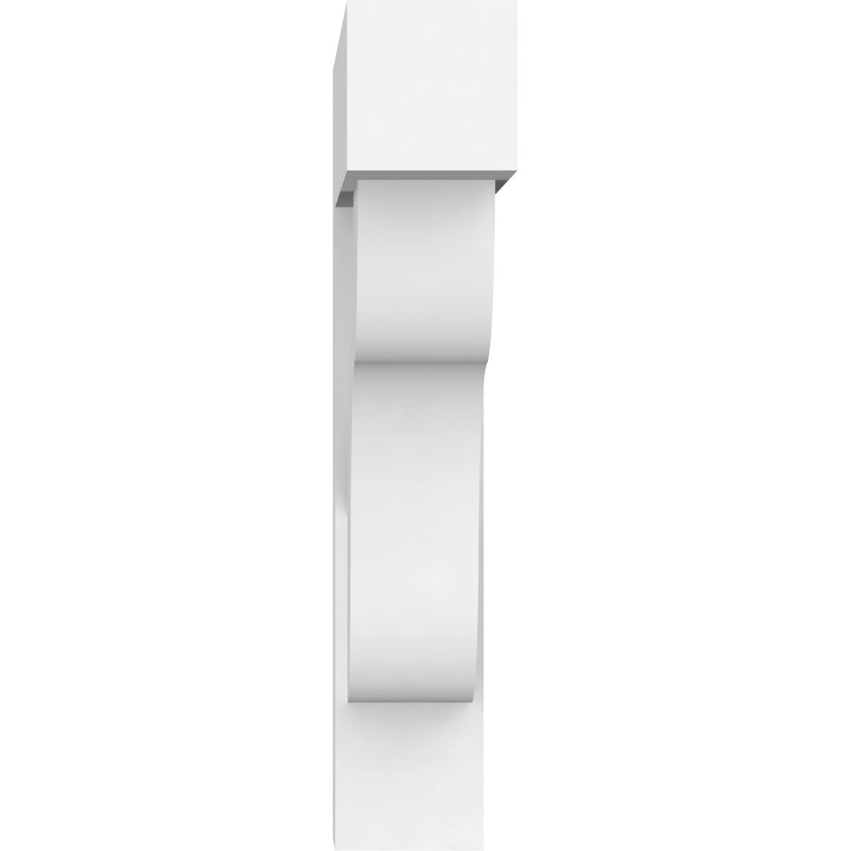 Ekena Millwork BKTP03X16X16CAR05 Exterior-Brackets-Braces - View #2