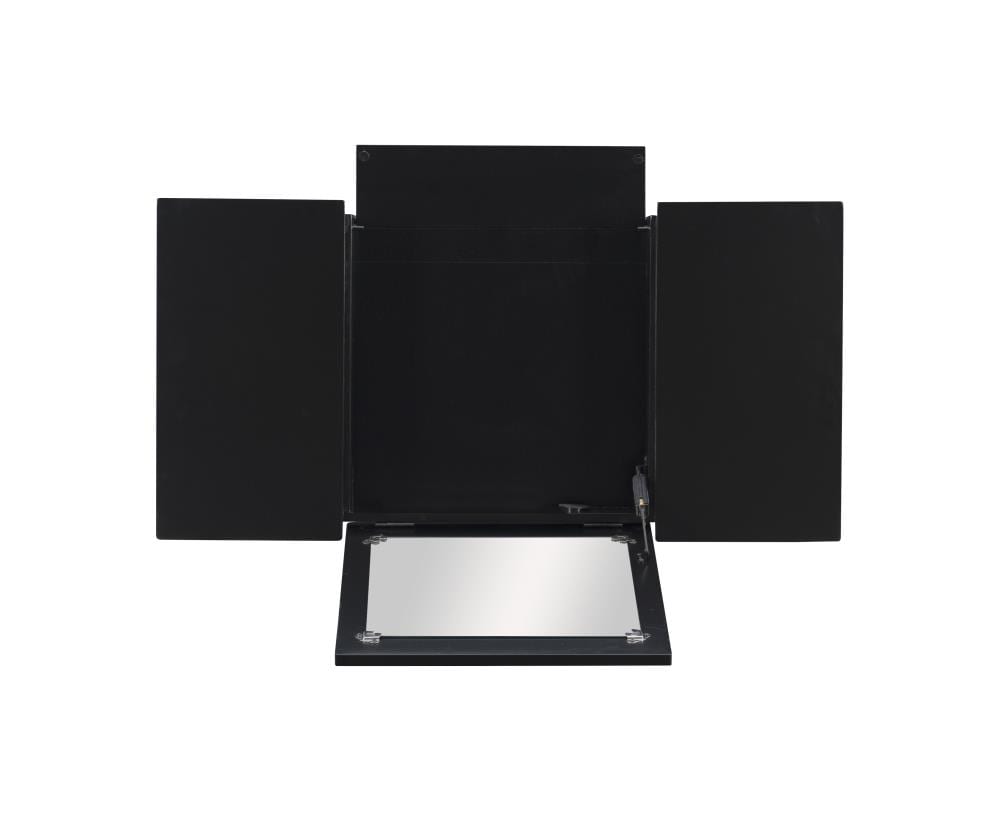 Linon 98135BLKX-01-KD-U Bedroom-Vanities - View #9