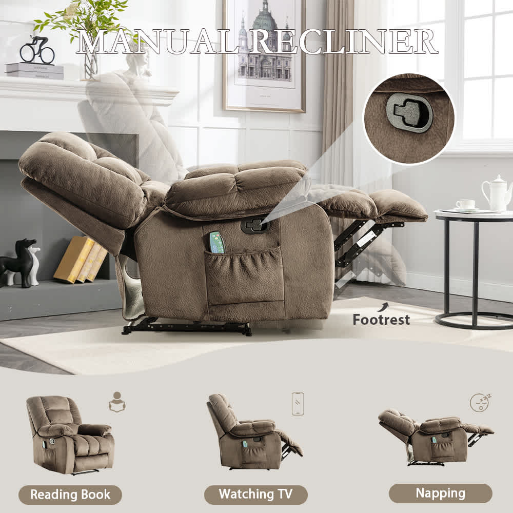 Bestier USLOW-L502637E-LKCF recliners - View #4