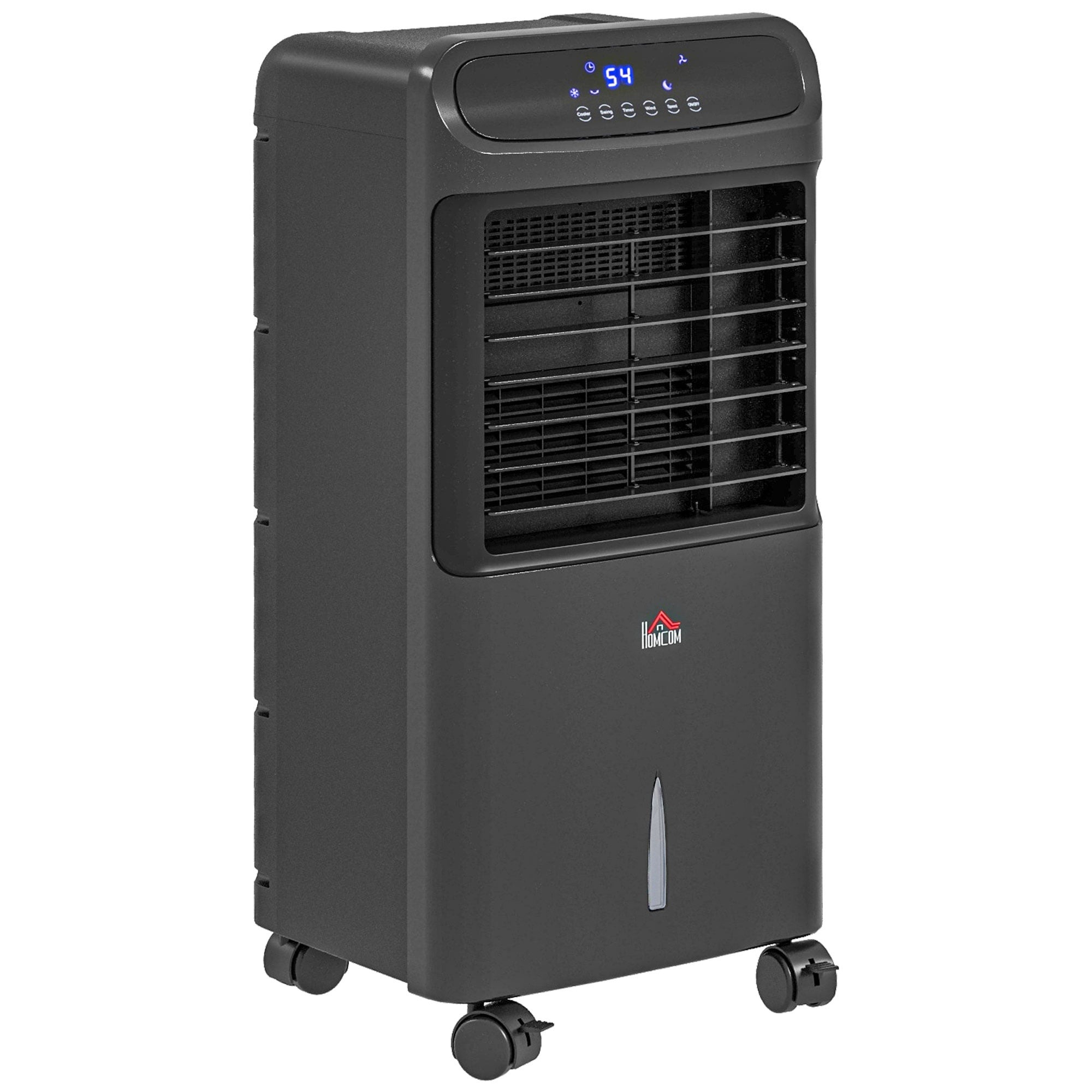 Boyel Living 32 in Portable Evaporative Air Cooler with Remote and 3.2 Gallon Tank - Black