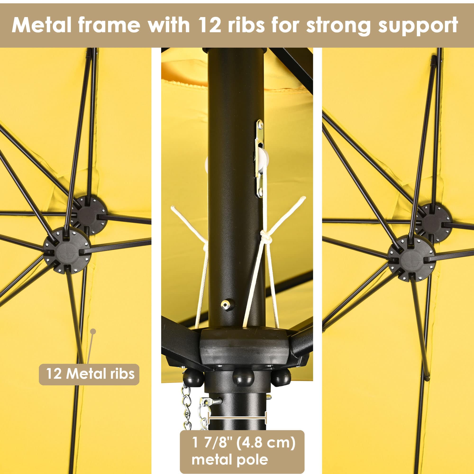 Yescom 07UMB024-14D-AG-LO Umbrellas-2 - View #5