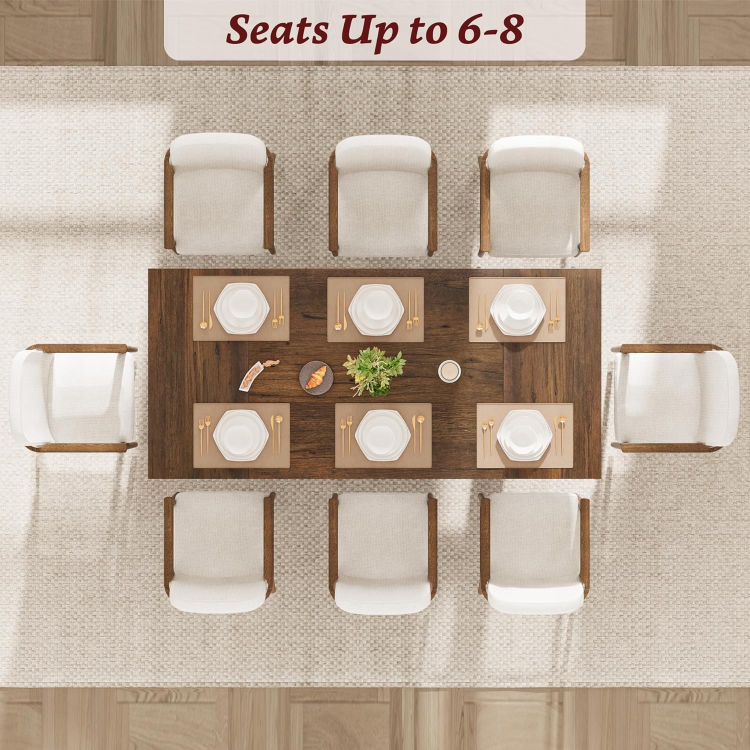 Qeetex DHZ-PHO-34QQNPCR Dining-Tables - View #5