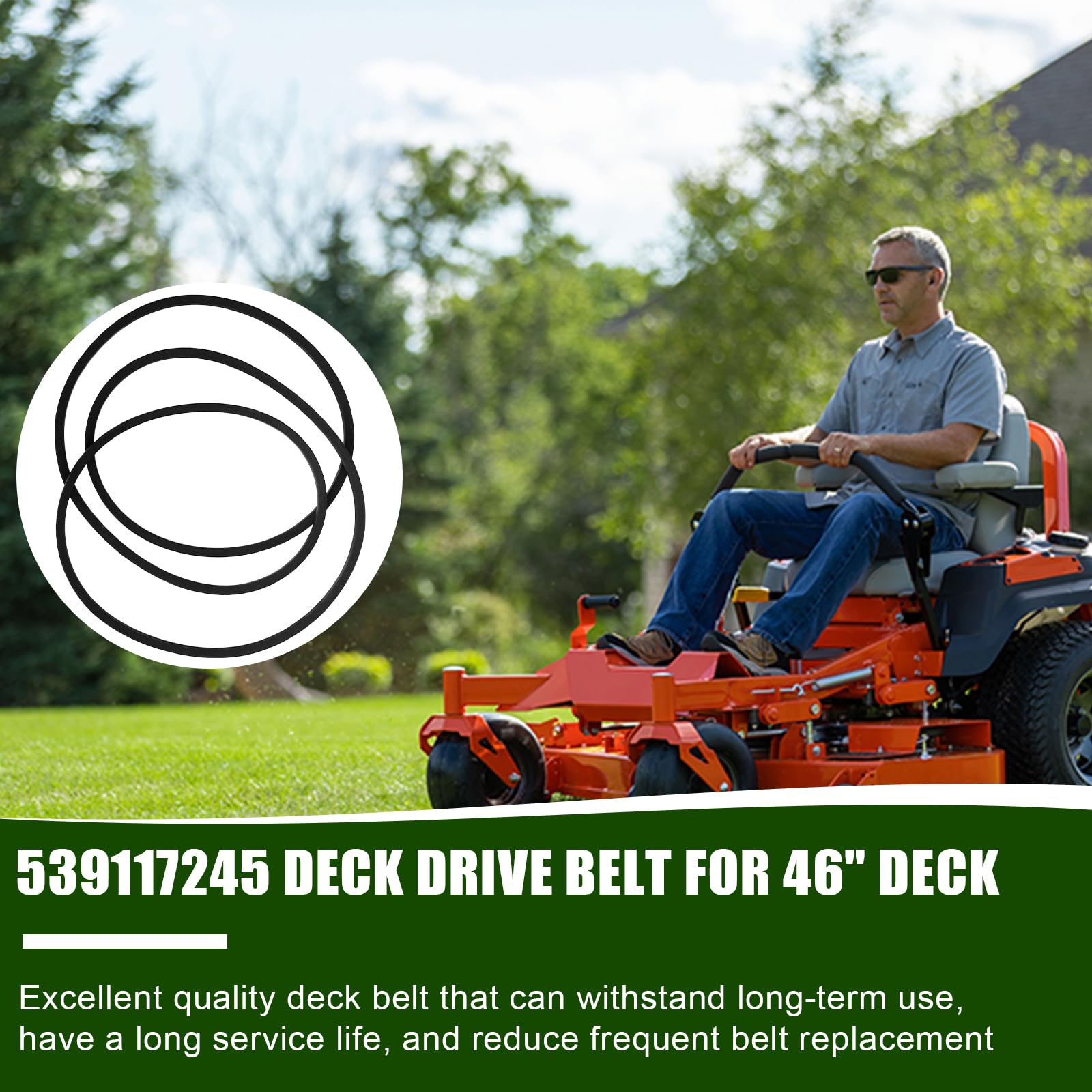 JVFCXXV LJV0806C191 Riding-Mower-Belts - View #7