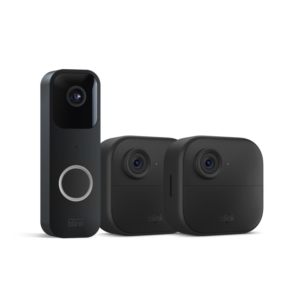 Blink Smart Wifi Video Doorbell – Wired/Battery Operated Black