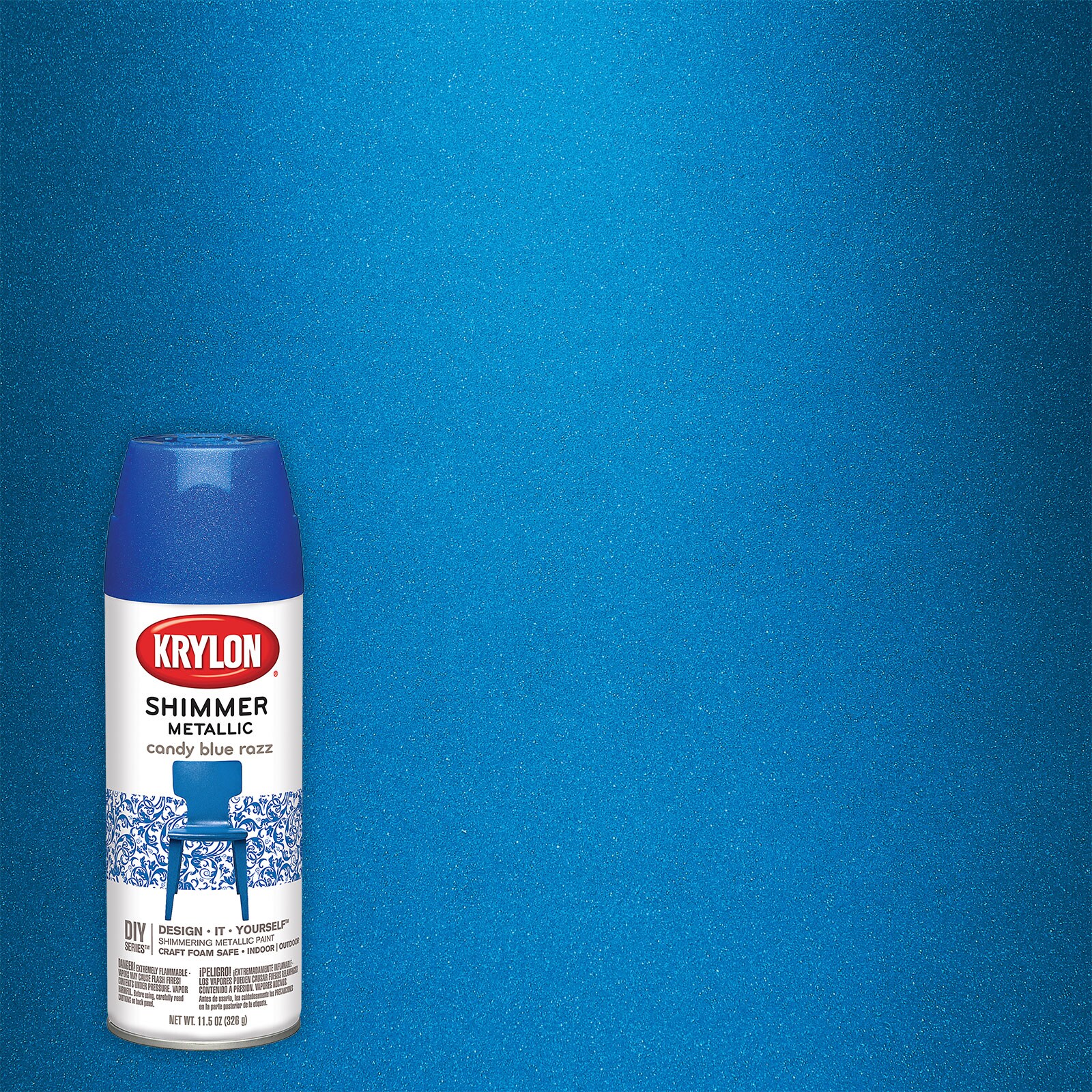 Shop Sapphire Blue Glitter For paint Wall Grout Additive