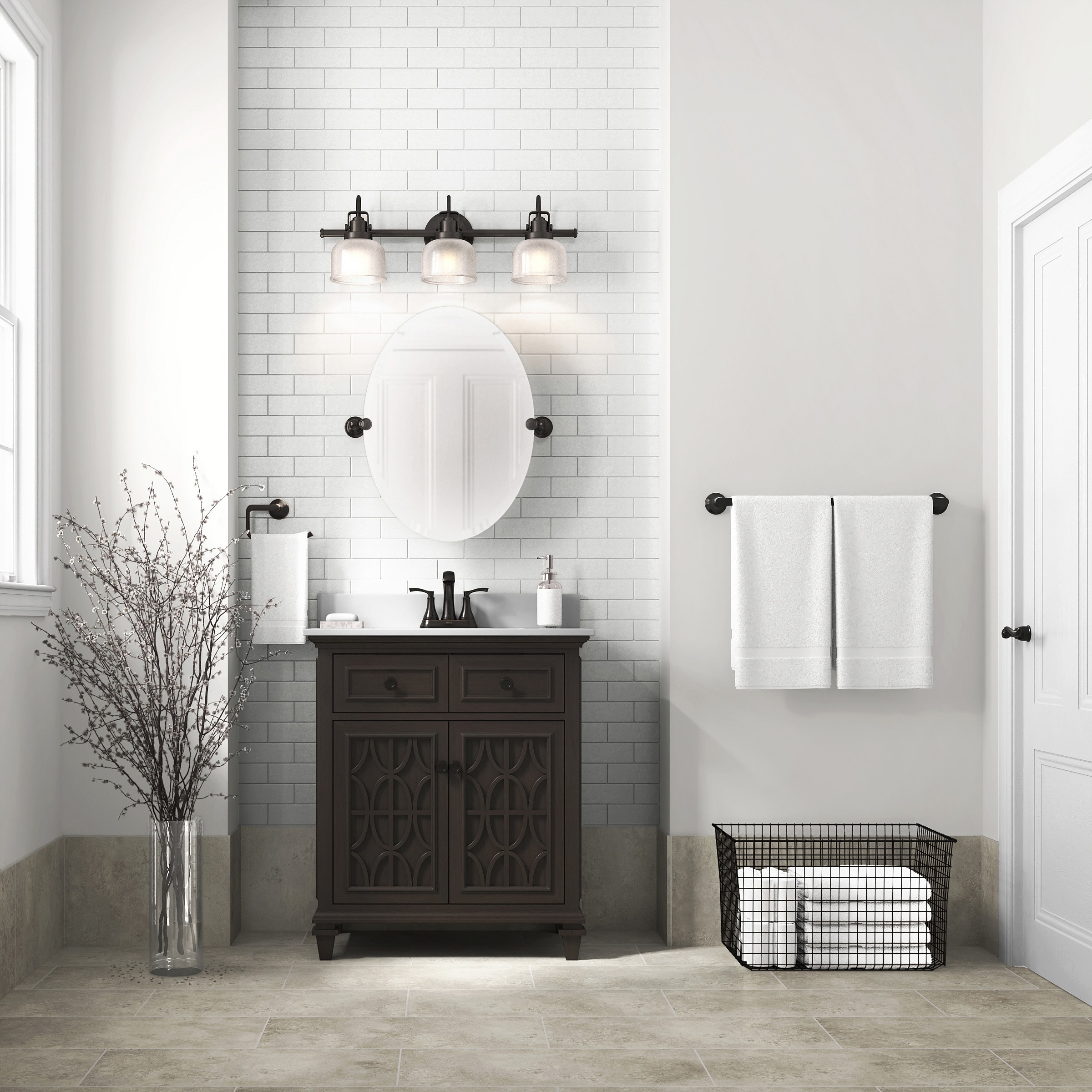 allen + roth WSLW30LTV Bath-Vanity-Combo - View #4