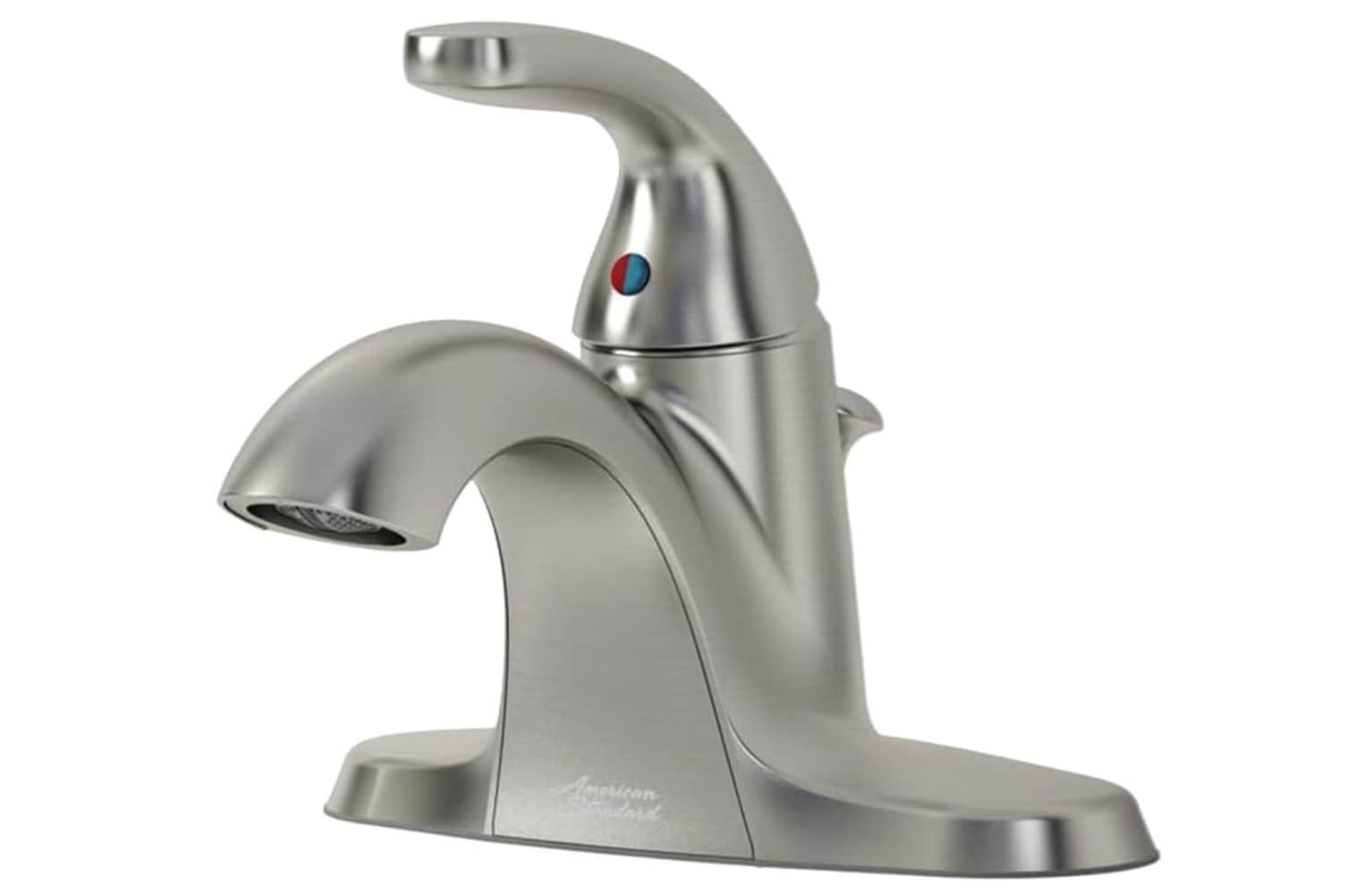 American Standard -  Cadet Suite 4-in Centerset Bathroom Faucet Brushed Nickel Single-Handle 1.2 gpm