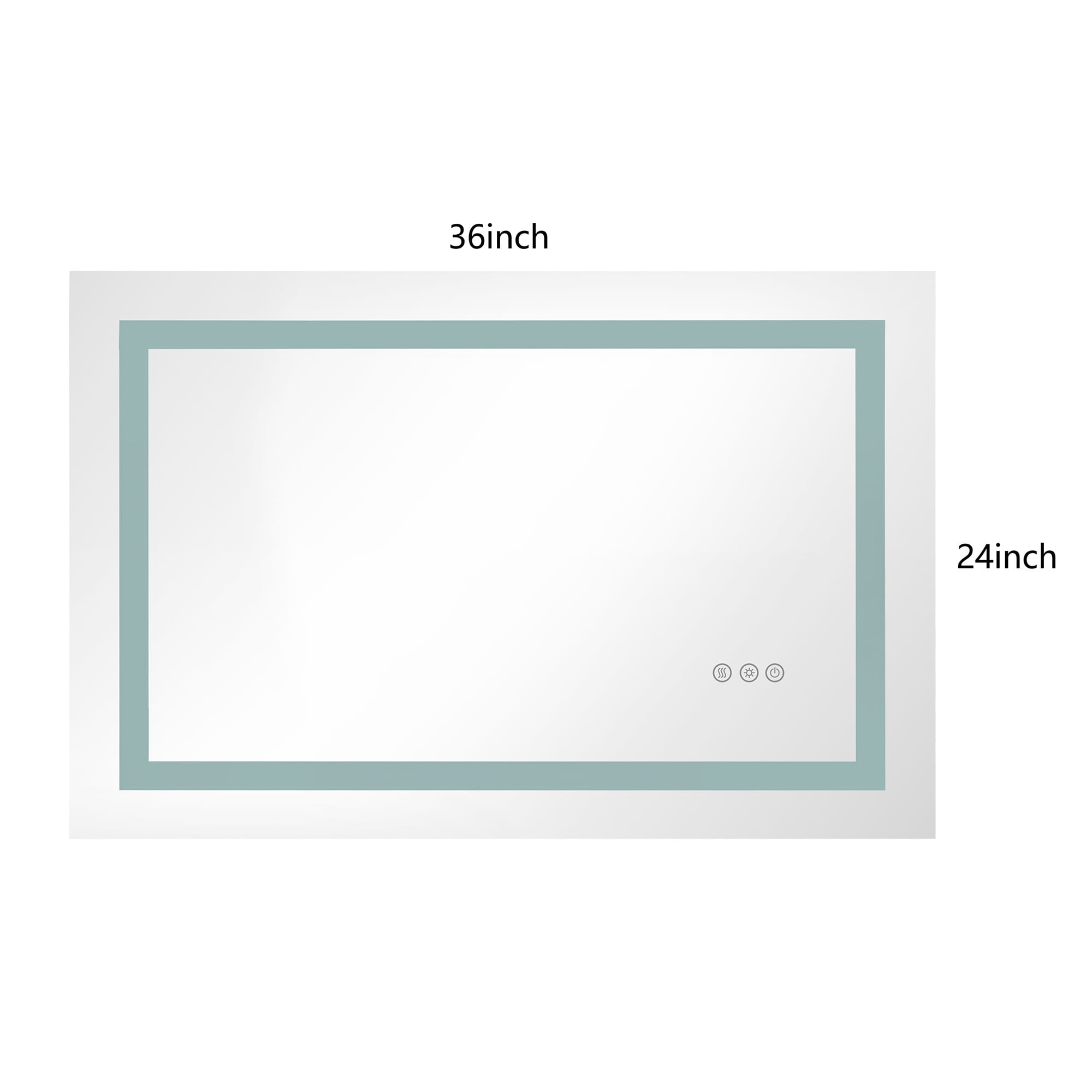 ToolCat BZ-2-109-JYG Framed-Bath-Mirrors - View #5