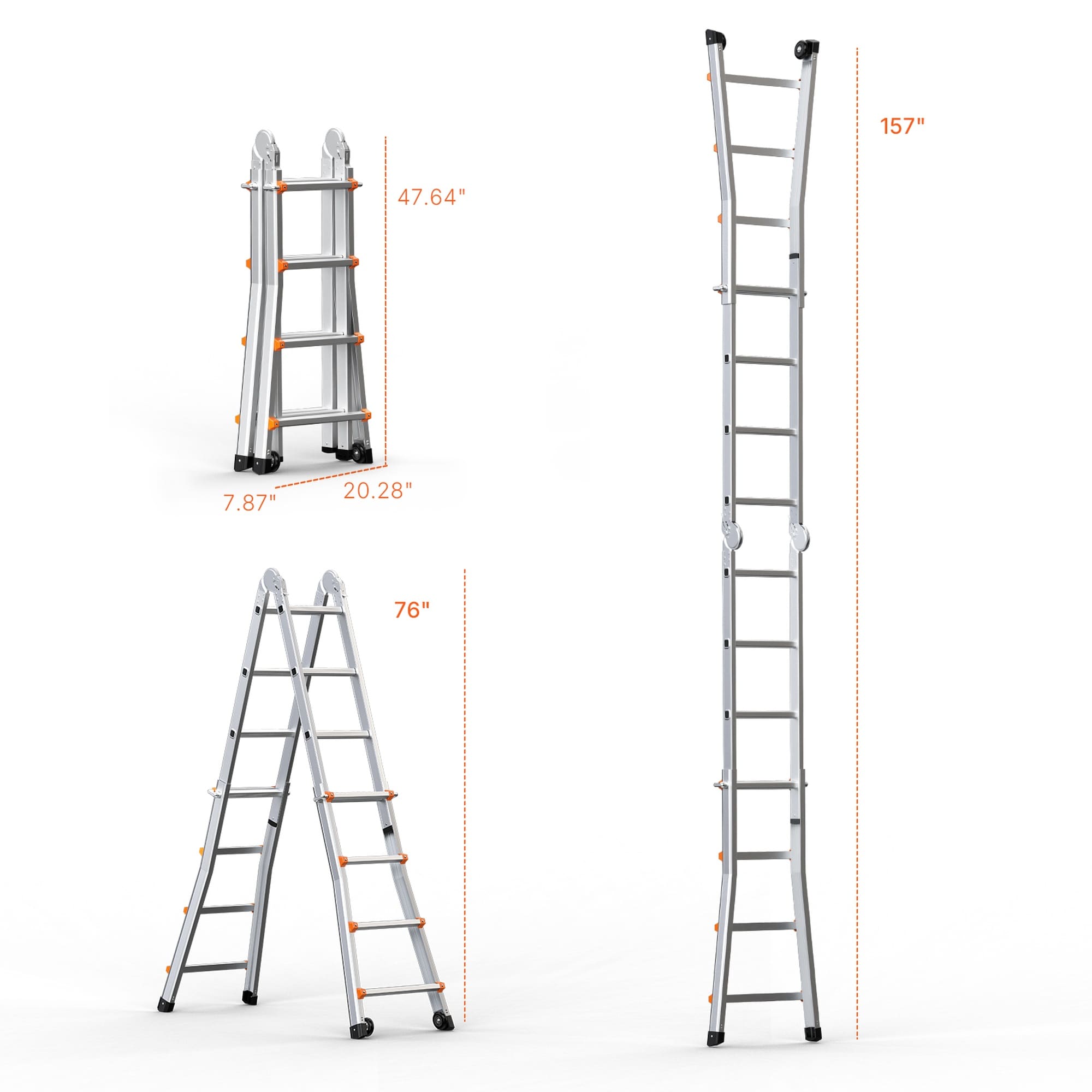 Numhew NHBEN387962 Step-Ladders - View #2
