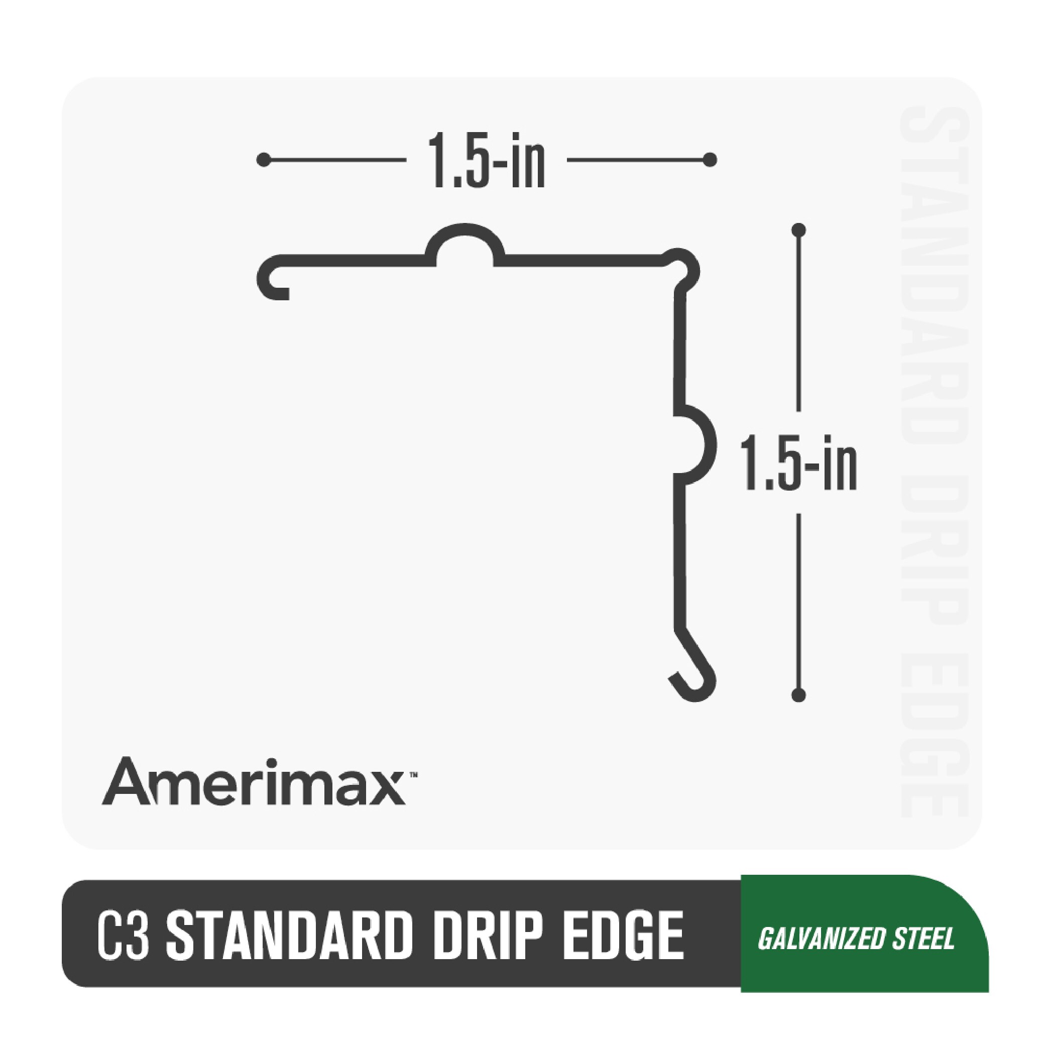 Amerimax 5710328120 Drip-Edges - View #3