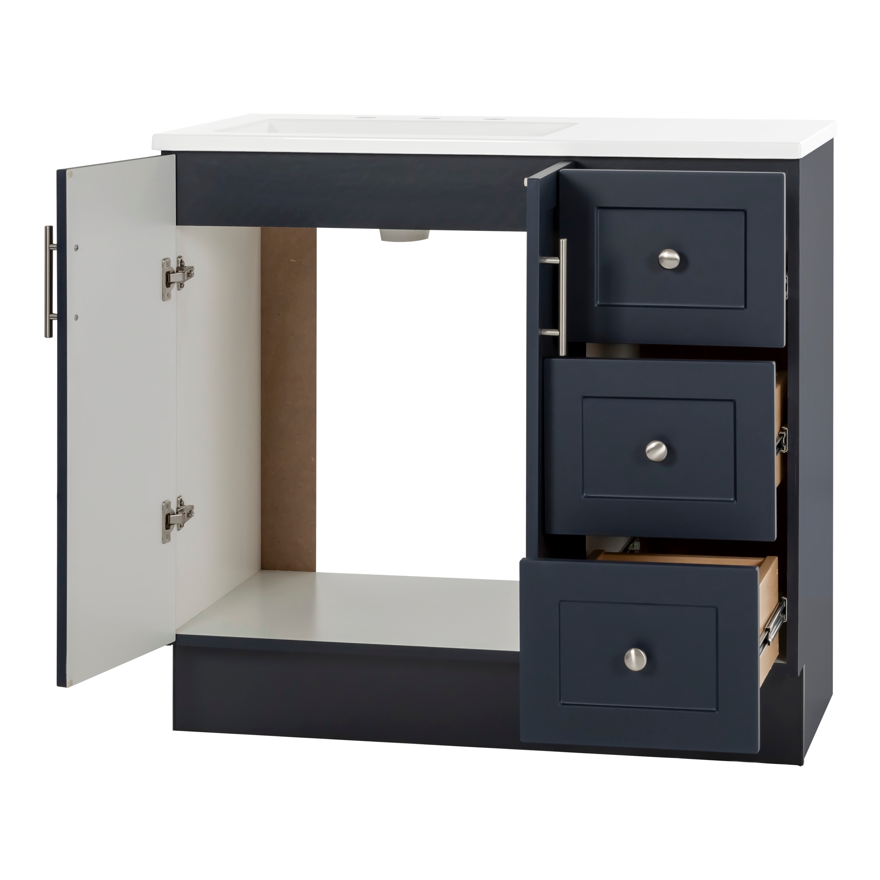Project Source DV36P2-DB Bath-Vanity-Combo - View #2