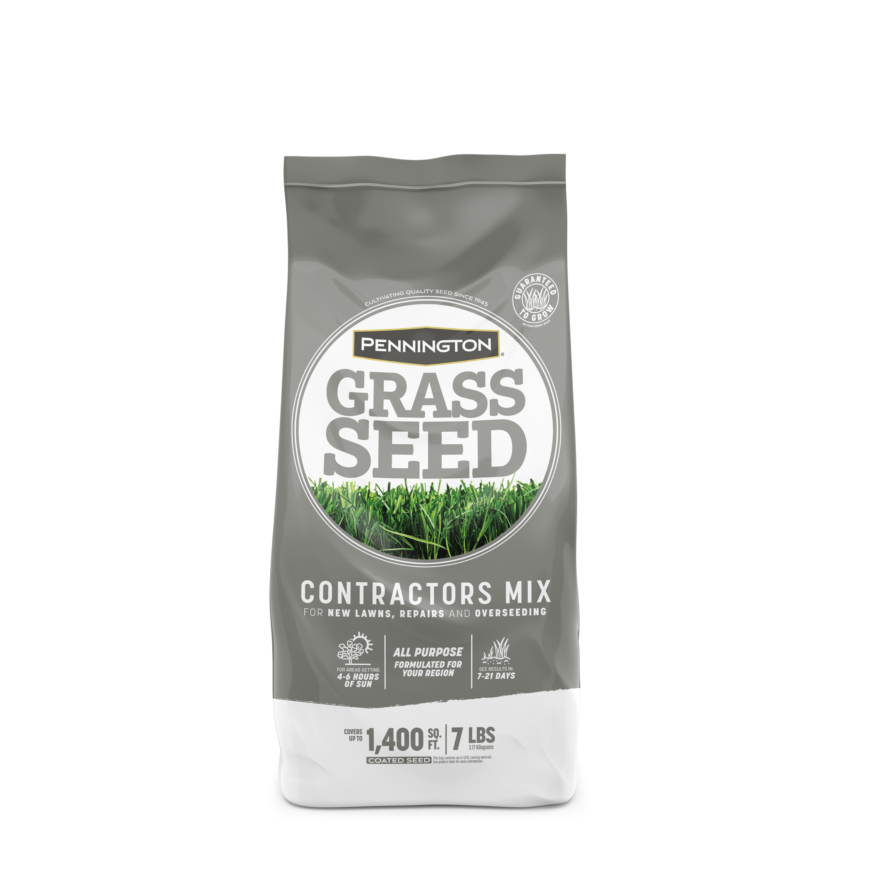 Pennington 2149601475 Contractor's Mix Central 7-lb Mixture/Blend Grass Seed