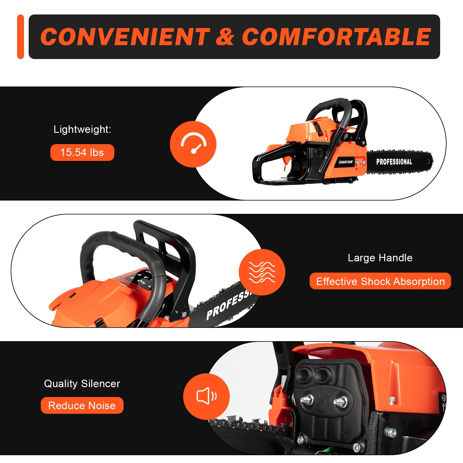 CNCEST OT-ZJGJ-4560 Cordless-Chainsaw - View #8