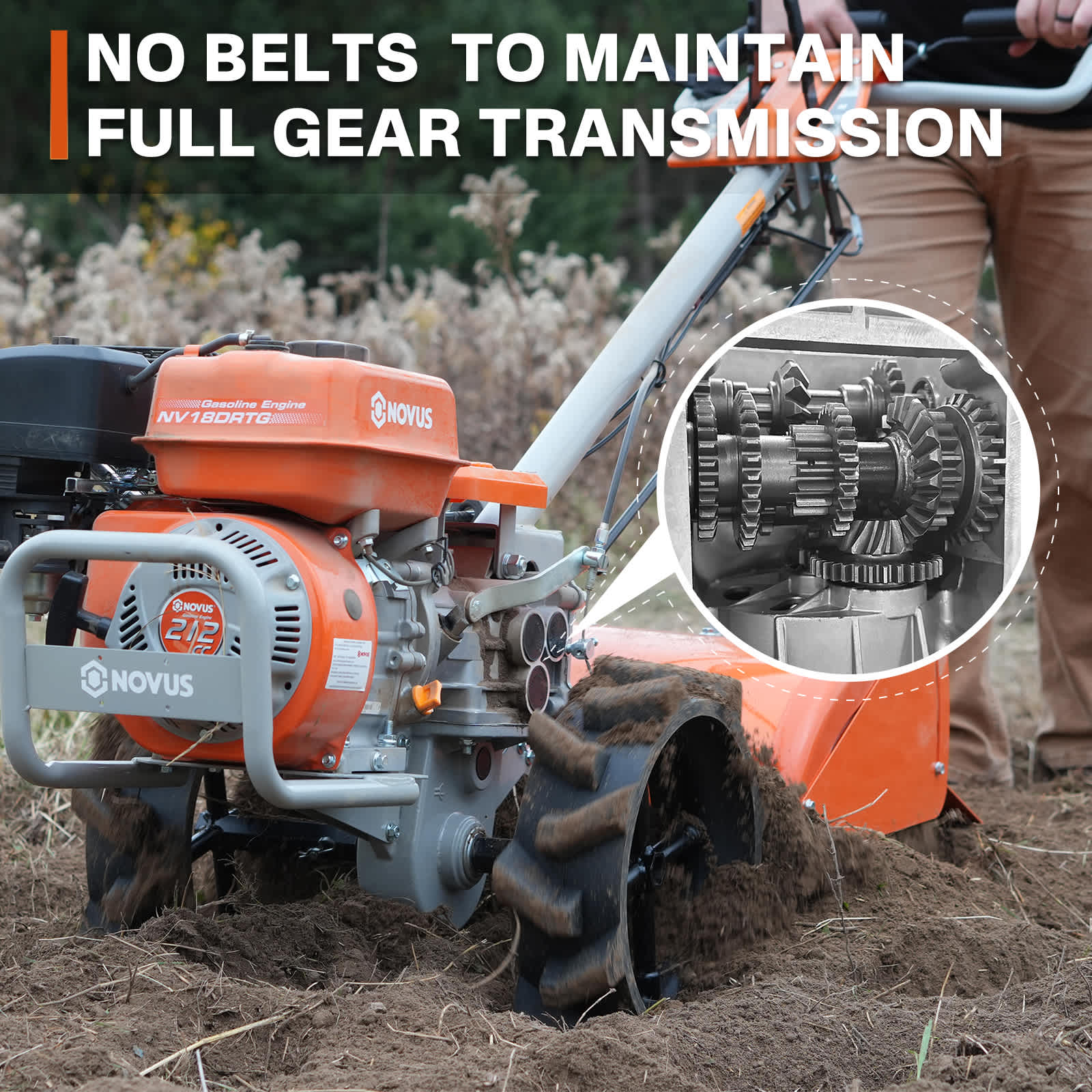 Novus NV18DRTG tillers - View #5